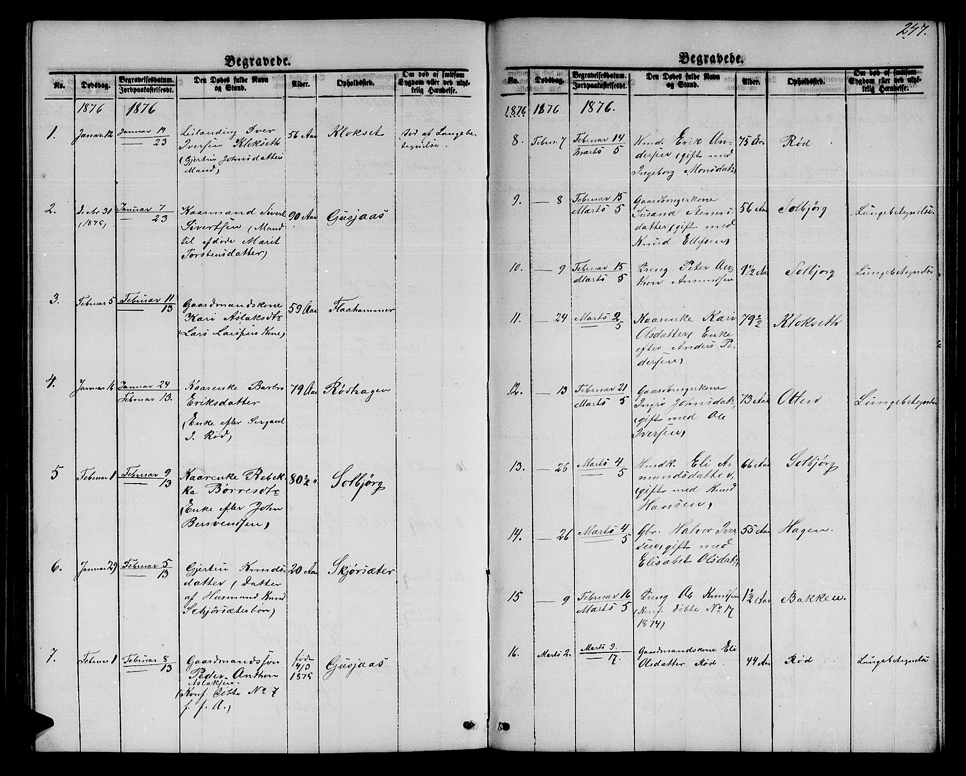 Ministerialprotokoller, klokkerbøker og fødselsregistre - Møre og Romsdal, SAT/A-1454/551/L0630: Parish register (copy) no. 551C02, 1867-1885, p. 247