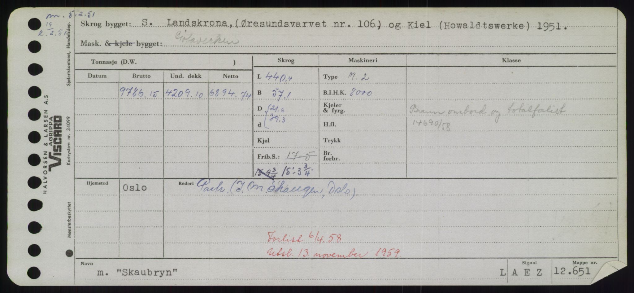 Sjøfartsdirektoratet med forløpere, Skipsmålingen, AV/RA-S-1627/H/Hd/L0034: Fartøy, Sk-Slå, p. 109