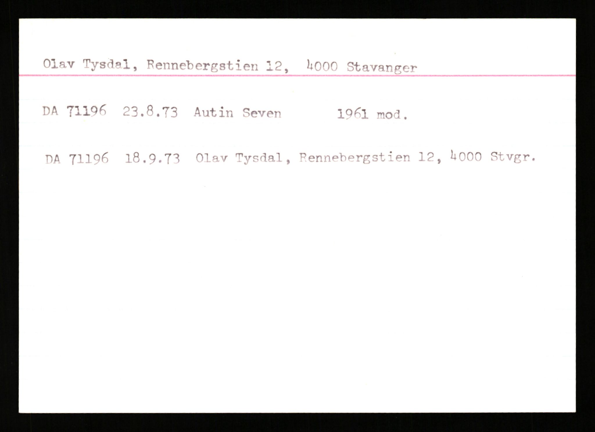 Stavanger trafikkstasjon, AV/SAST-A-101942/0/G/L0008: Registreringsnummer: 67519 - 84533, 1930-1971, p. 549