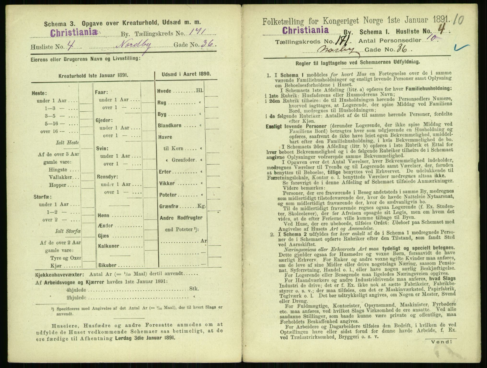 RA, 1891 census for 0301 Kristiania, 1891, p. 100571