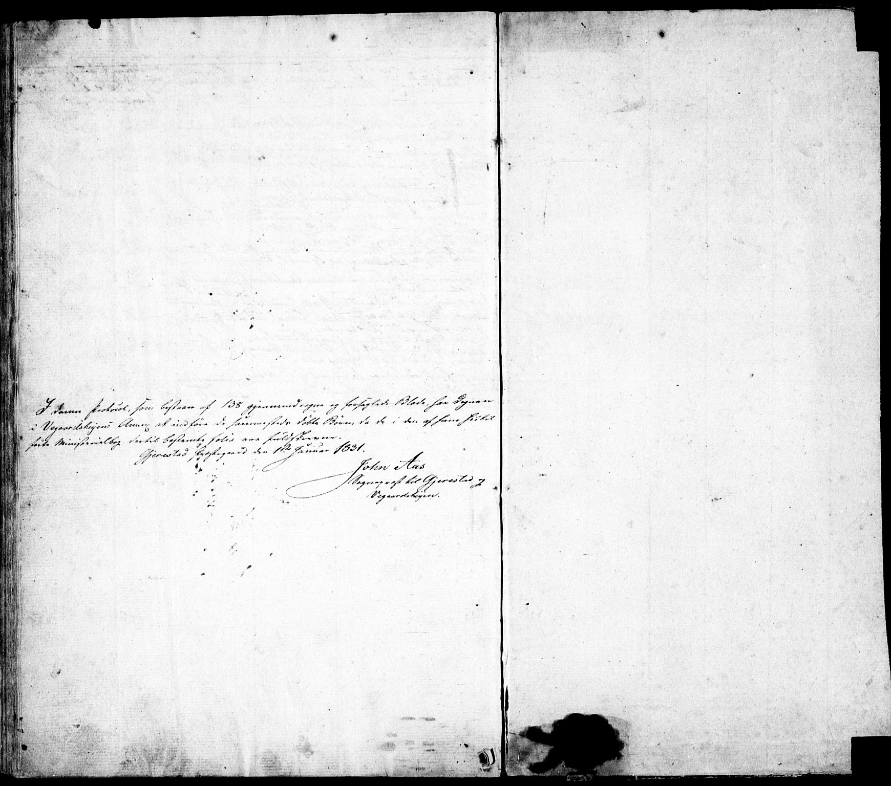 Gjerstad sokneprestkontor, AV/SAK-1111-0014/F/Fb/Fbb/L0002: Parish register (copy) no. B 2, 1831-1862