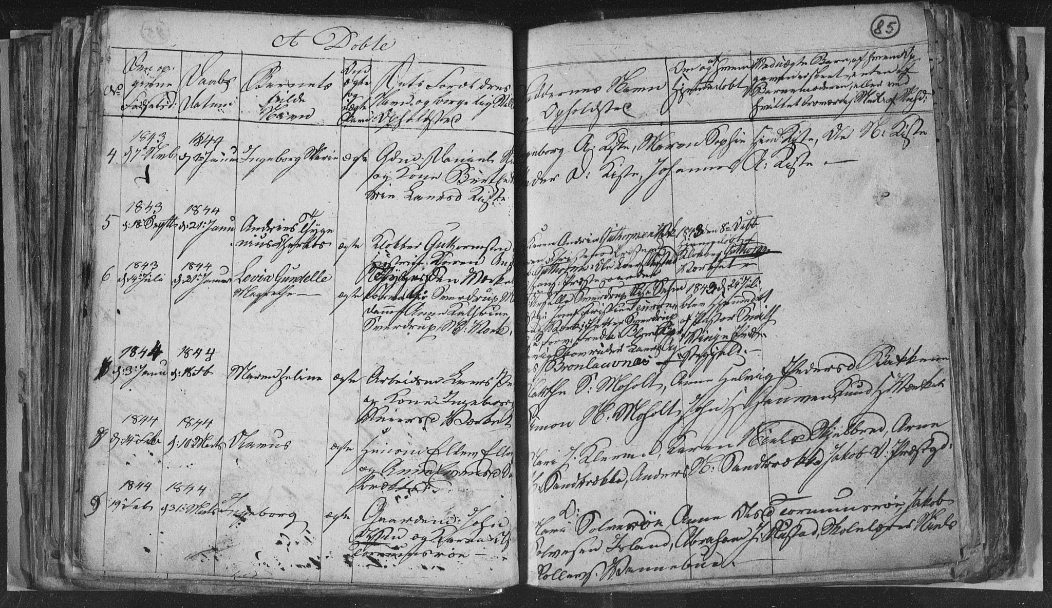 Siljan kirkebøker, SAKO/A-300/G/Ga/L0001: Parish register (copy) no. 1, 1827-1847, p. 85