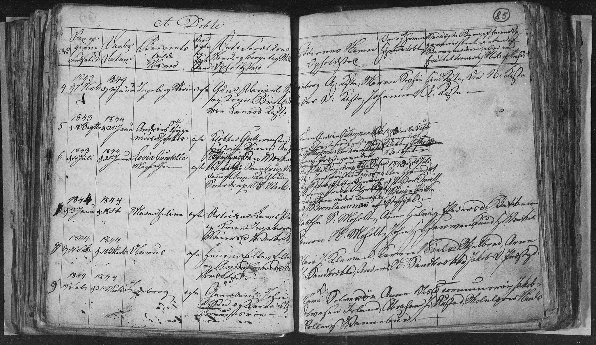 Siljan kirkebøker, AV/SAKO-A-300/G/Ga/L0001: Parish register (copy) no. 1, 1827-1847, p. 85