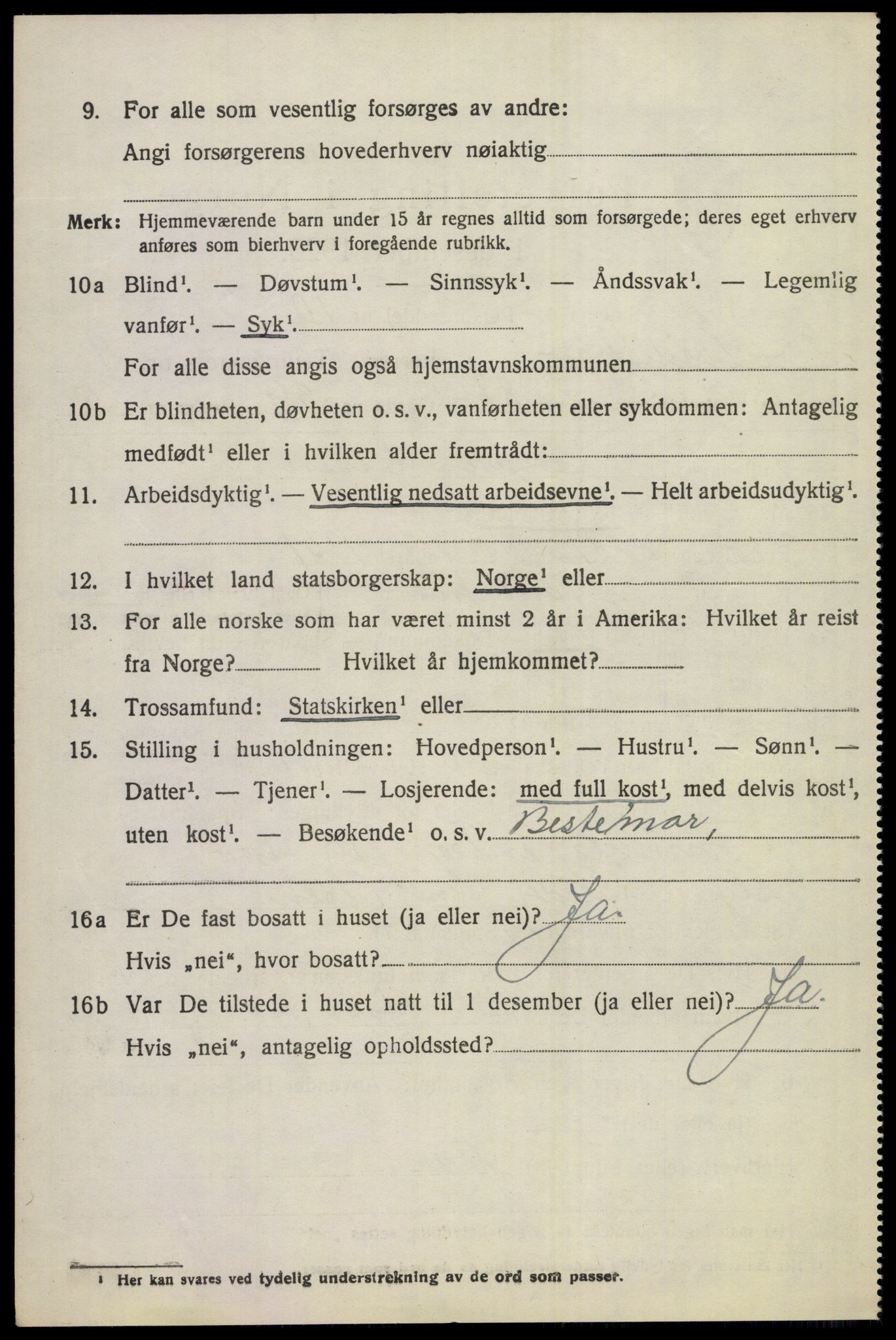 SAKO, 1920 census for Norderhov, 1920, p. 7398