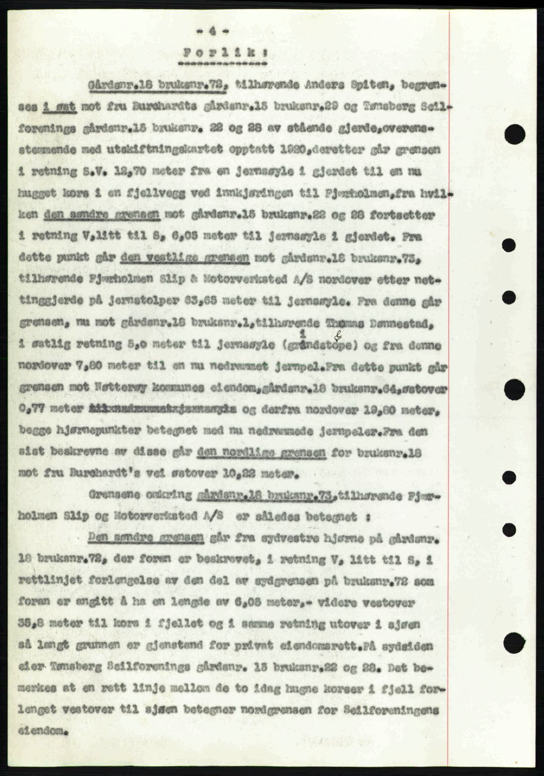 Tønsberg sorenskriveri, AV/SAKO-A-130/G/Ga/Gaa/L0012: Mortgage book no. A12, 1942-1943, Diary no: : 226/1943