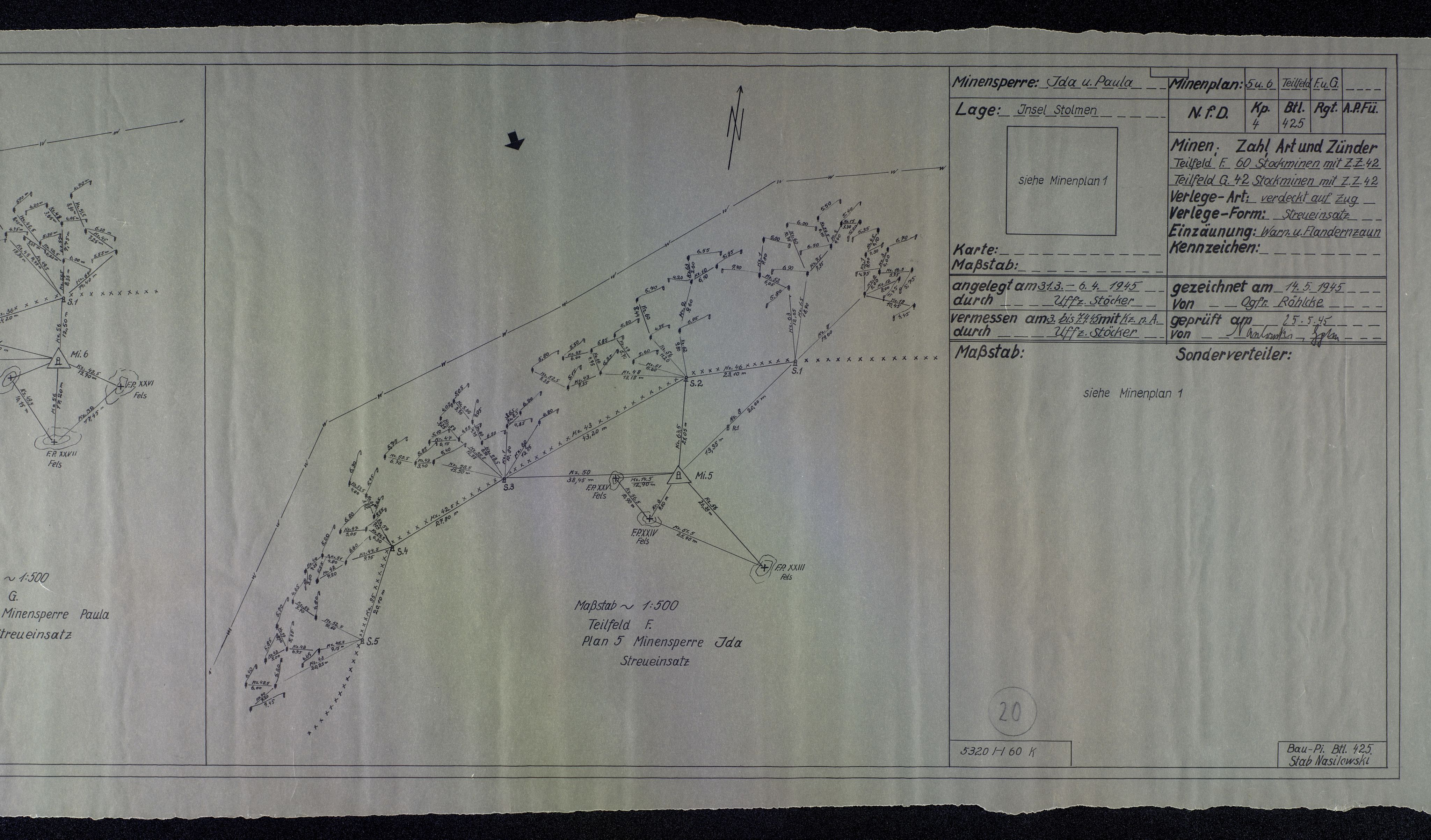 Distriktskommando Vestlandet - DKV, AV/SAB-A-100376/018/T/Ta/Tab/Taba/L0001: Kart 1-925, 1942-1945, p. 24