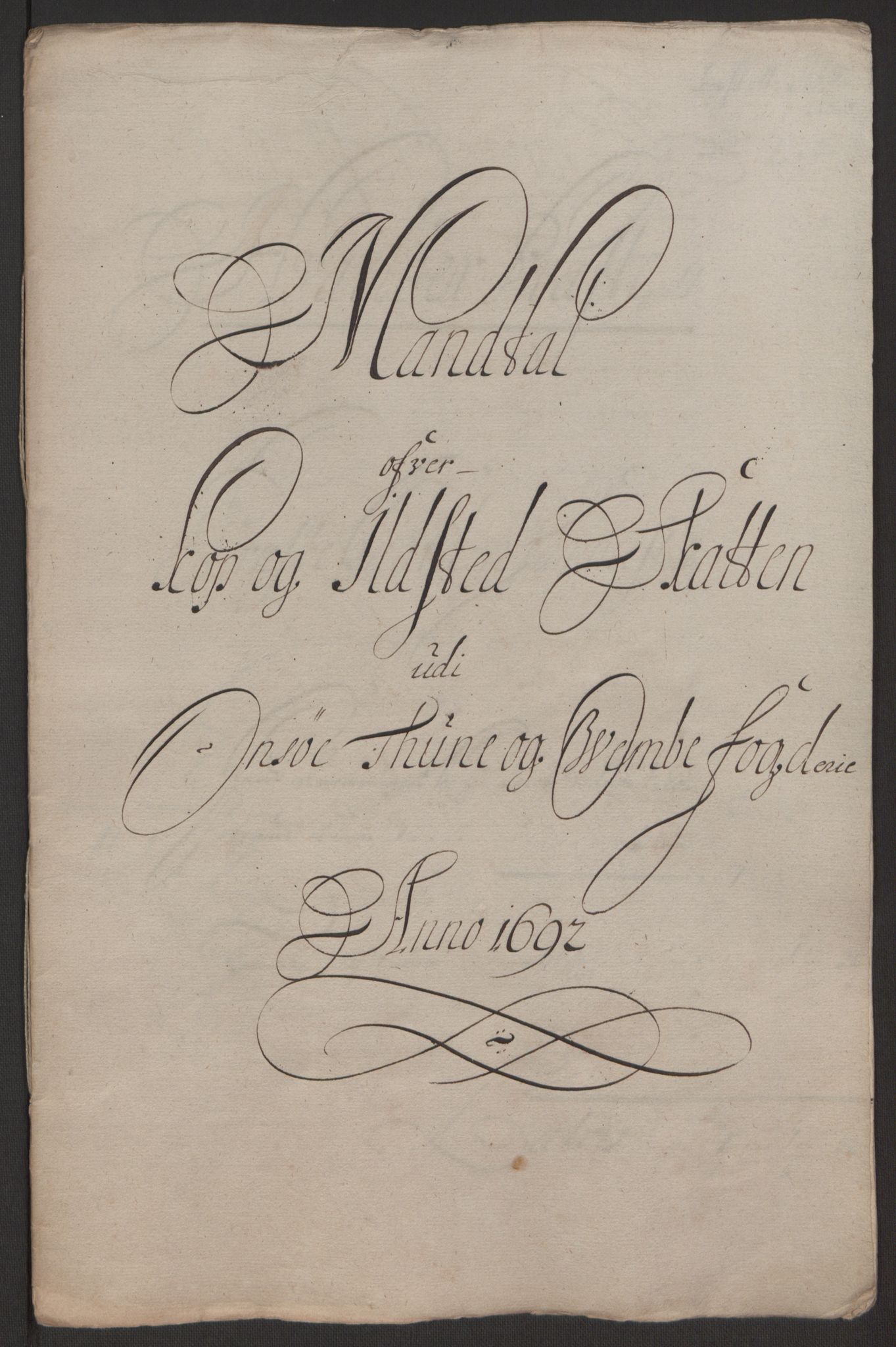 Rentekammeret inntil 1814, Reviderte regnskaper, Fogderegnskap, RA/EA-4092/R03/L0120: Fogderegnskap Onsøy, Tune, Veme og Åbygge fogderi, 1692-1693, p. 165
