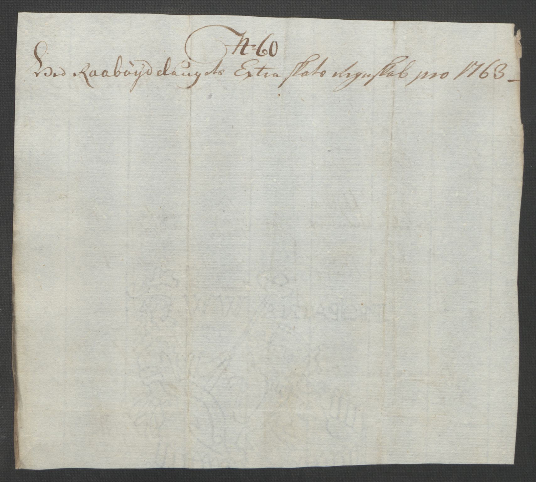 Rentekammeret inntil 1814, Reviderte regnskaper, Fogderegnskap, AV/RA-EA-4092/R40/L2517: Ekstraskatten Råbyggelag, 1762-1763, p. 420