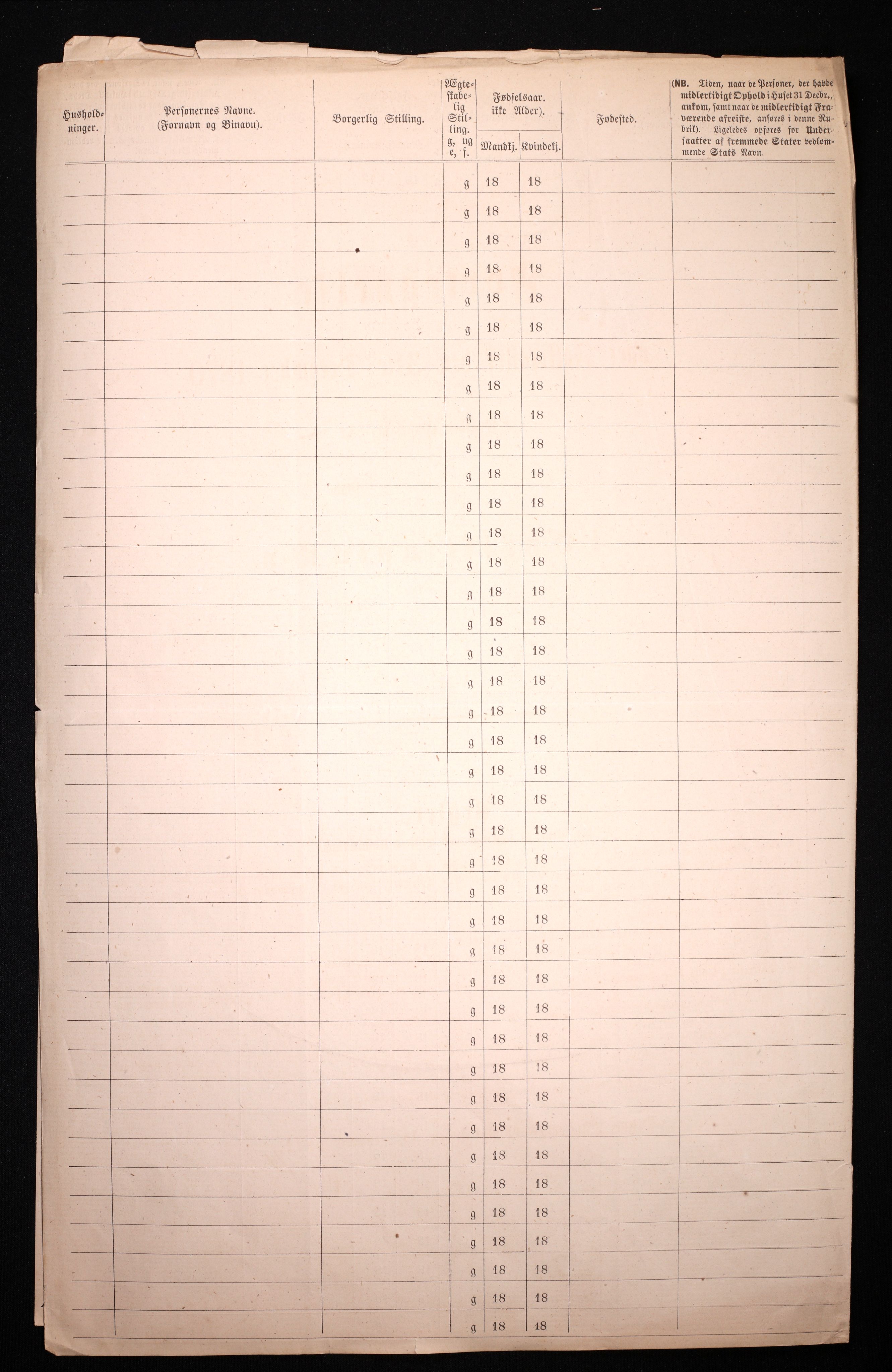 RA, 1870 census for 0301 Kristiania, 1870, p. 1132