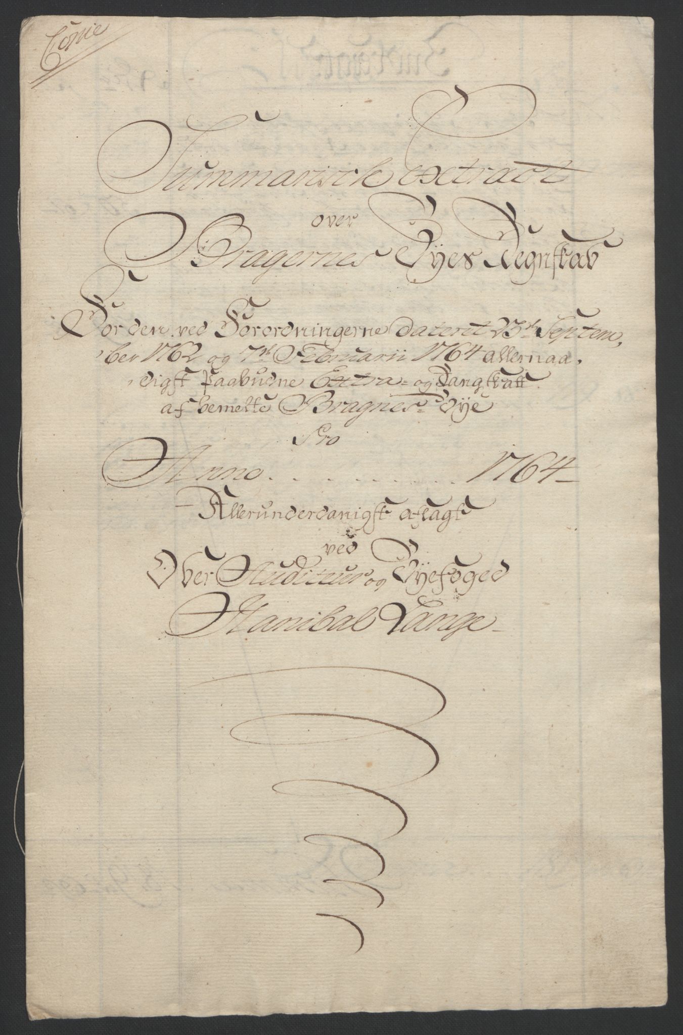 Rentekammeret inntil 1814, Reviderte regnskaper, Byregnskaper, AV/RA-EA-4066/R/Rf/L0119/0001: [F2] Kontribusjonsregnskap / Ekstraskatt, 1762-1767, p. 155