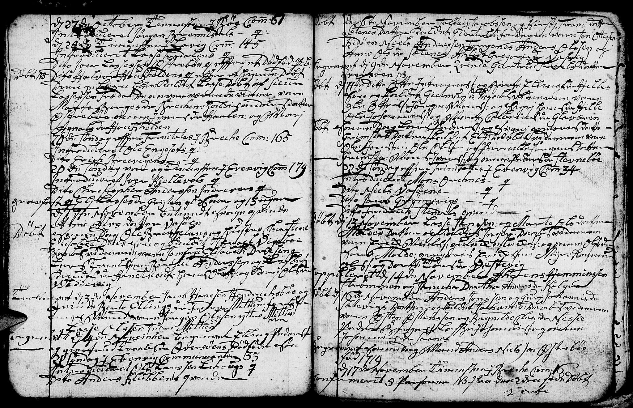 Gulen sokneprestembete, AV/SAB-A-80201/H/Hab: Parish register (copy) no. A 1, 1786-1791, p. 19