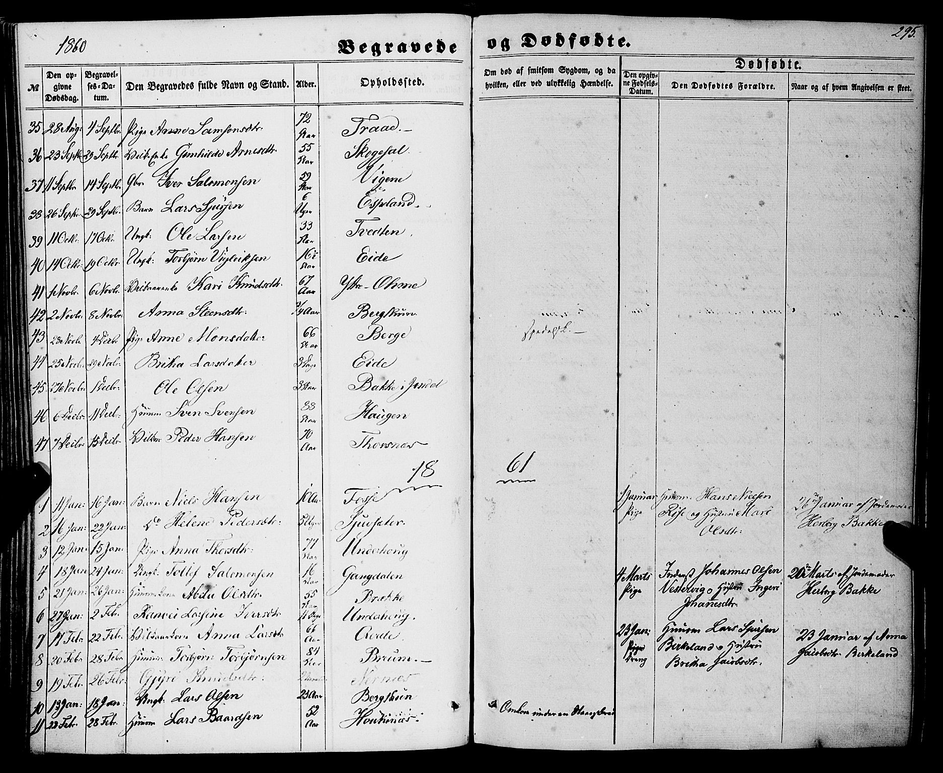 Strandebarm sokneprestembete, AV/SAB-A-78401/H/Haa: Parish register (official) no. A 8, 1858-1872, p. 295