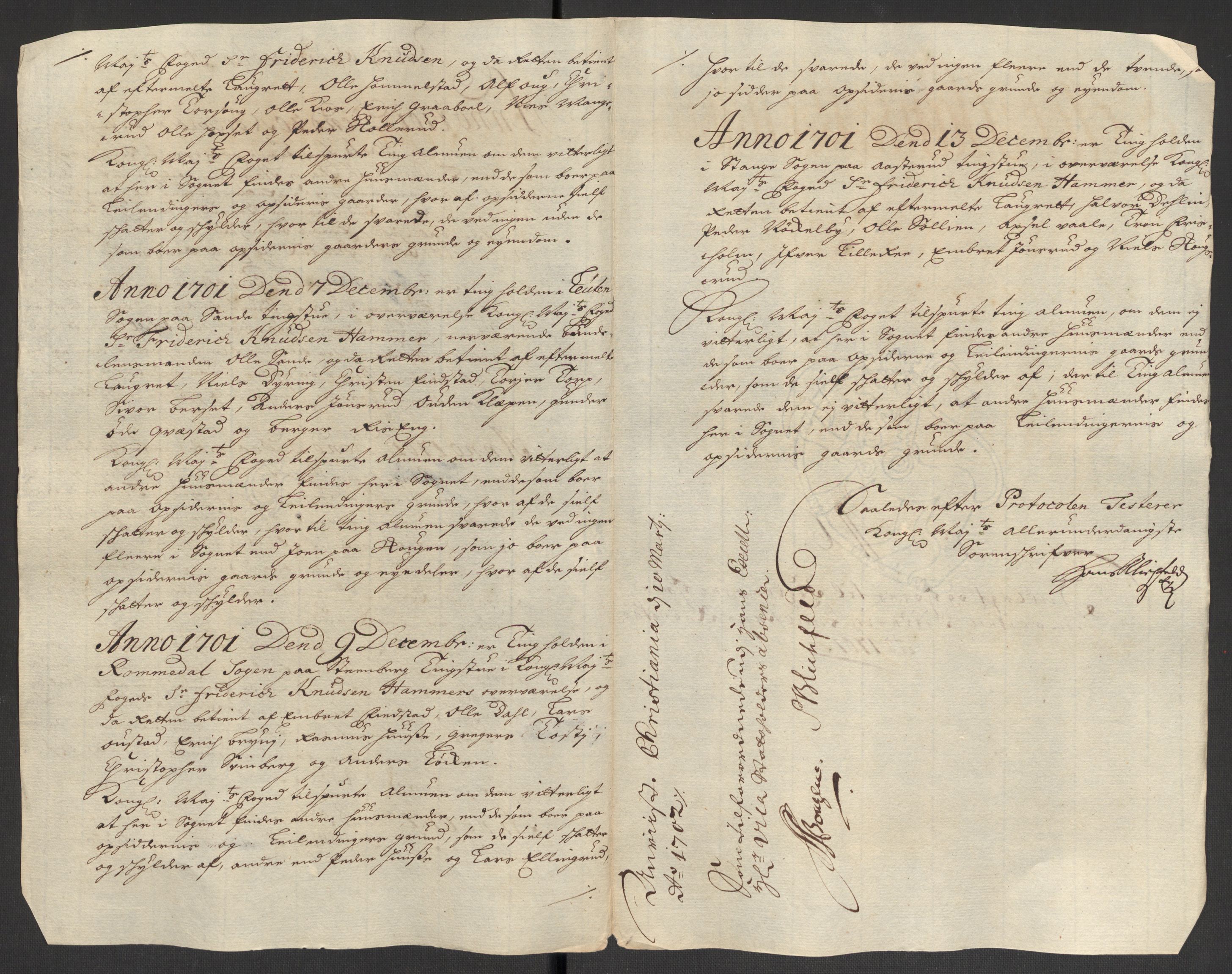 Rentekammeret inntil 1814, Reviderte regnskaper, Fogderegnskap, RA/EA-4092/R16/L1040: Fogderegnskap Hedmark, 1701-1702, p. 91