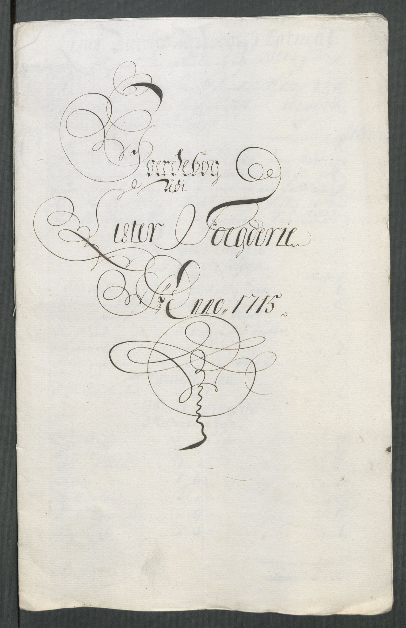 Rentekammeret inntil 1814, Reviderte regnskaper, Fogderegnskap, RA/EA-4092/R43/L2559: Fogderegnskap Lista og Mandal, 1715, p. 43