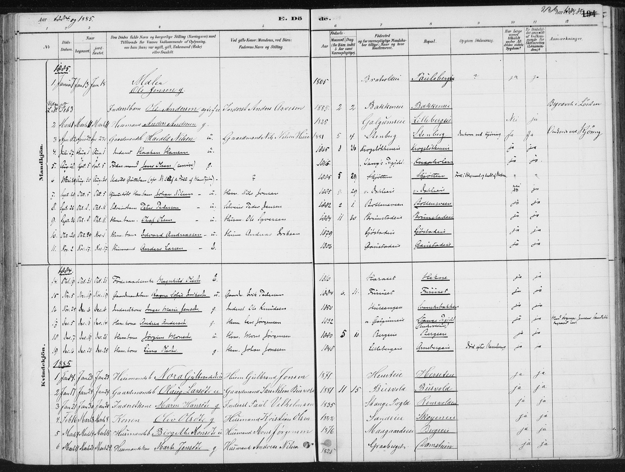 Romedal prestekontor, SAH/PREST-004/K/L0010: Parish register (official) no. 10, 1880-1895, p. 236