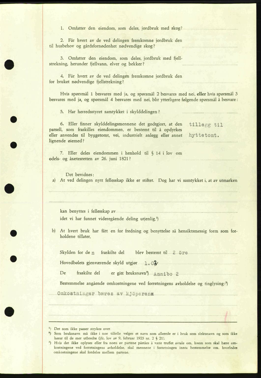 Tønsberg sorenskriveri, AV/SAKO-A-130/G/Ga/Gaa/L0010: Mortgage book no. A10, 1941-1941, Diary no: : 2144/1941