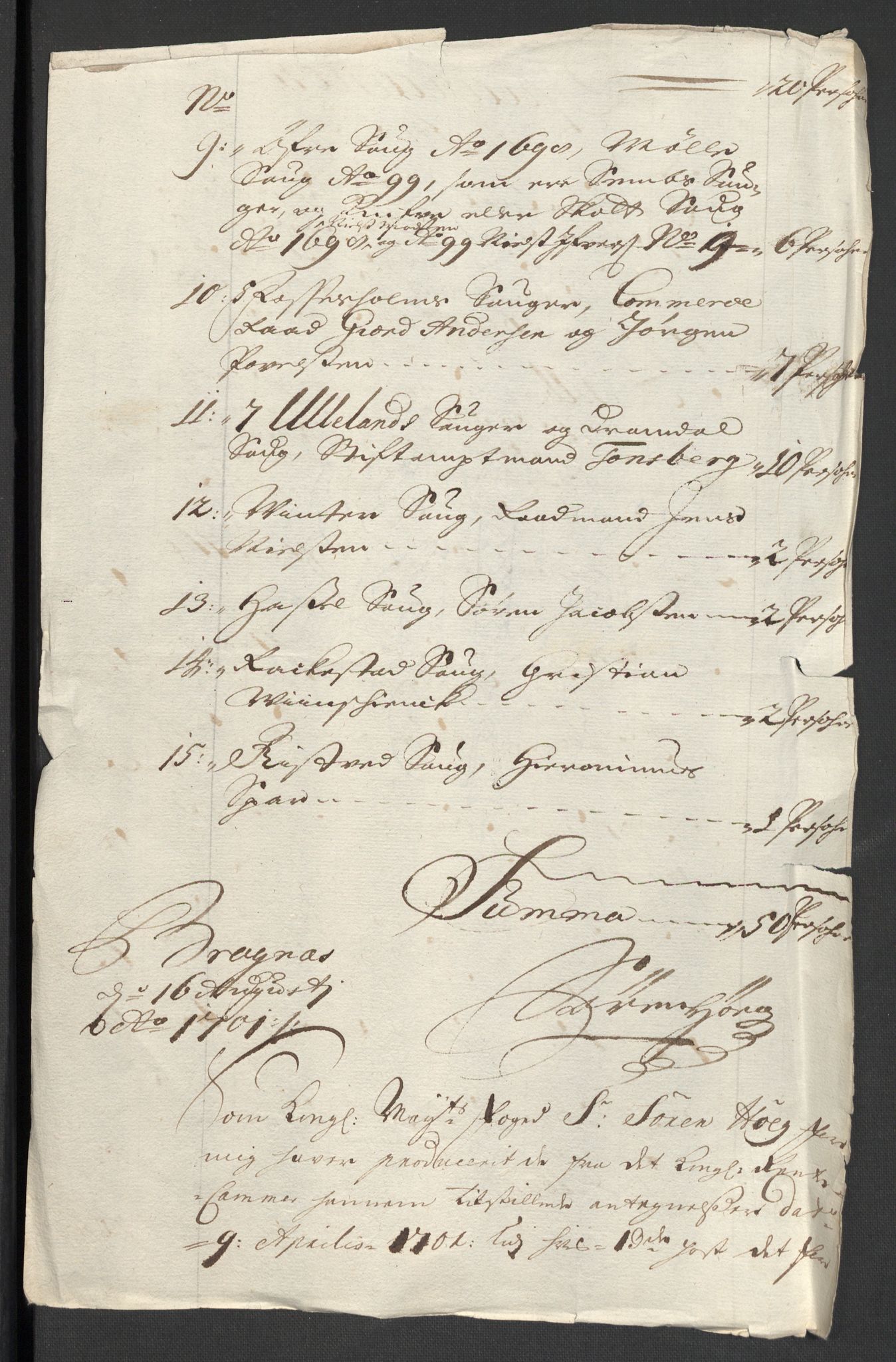 Rentekammeret inntil 1814, Reviderte regnskaper, Fogderegnskap, AV/RA-EA-4092/R30/L1696: Fogderegnskap Hurum, Røyken, Eiker og Lier, 1698-1699, p. 492