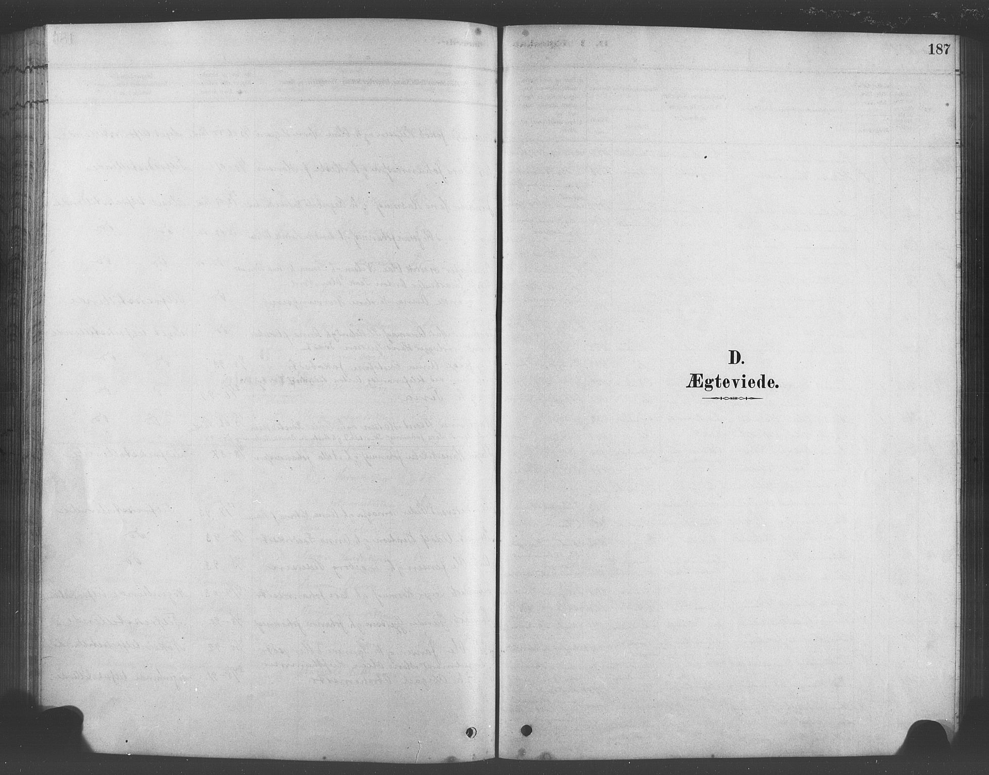 Bruvik Sokneprestembete, SAB/A-74701/H/Hab: Parish register (copy) no. A 1, 1878-1907, p. 187