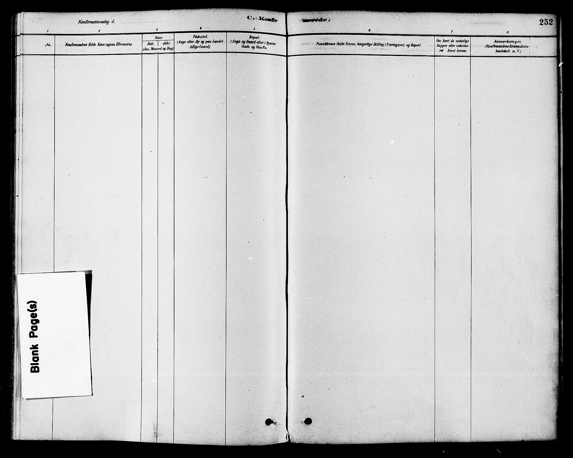 Modum kirkebøker, AV/SAKO-A-234/F/Fa/L0015: Parish register (official) no. 15 /2, 1877-1889, p. 252