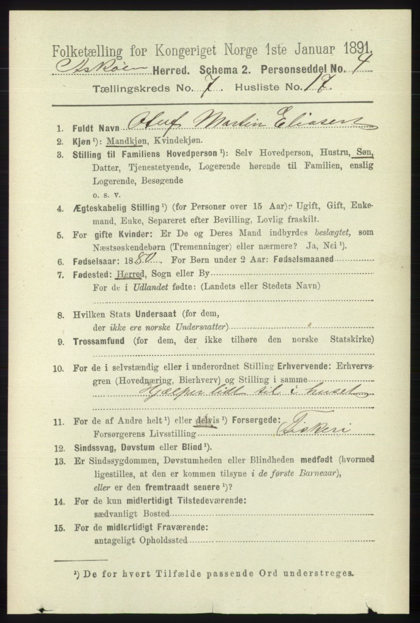 RA, 1891 census for 1247 Askøy, 1891, p. 4614