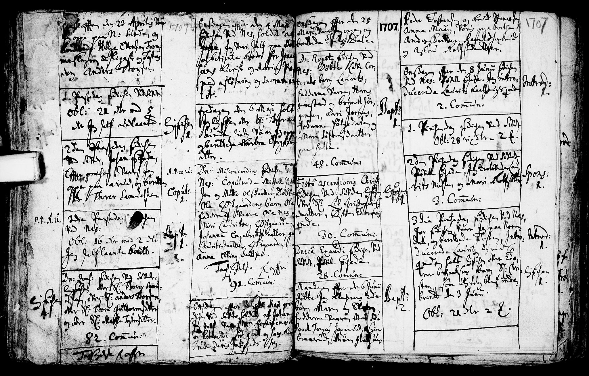 Sauherad kirkebøker, AV/SAKO-A-298/F/Fa/L0002: Parish register (official) no. I 2, 1681-1720
