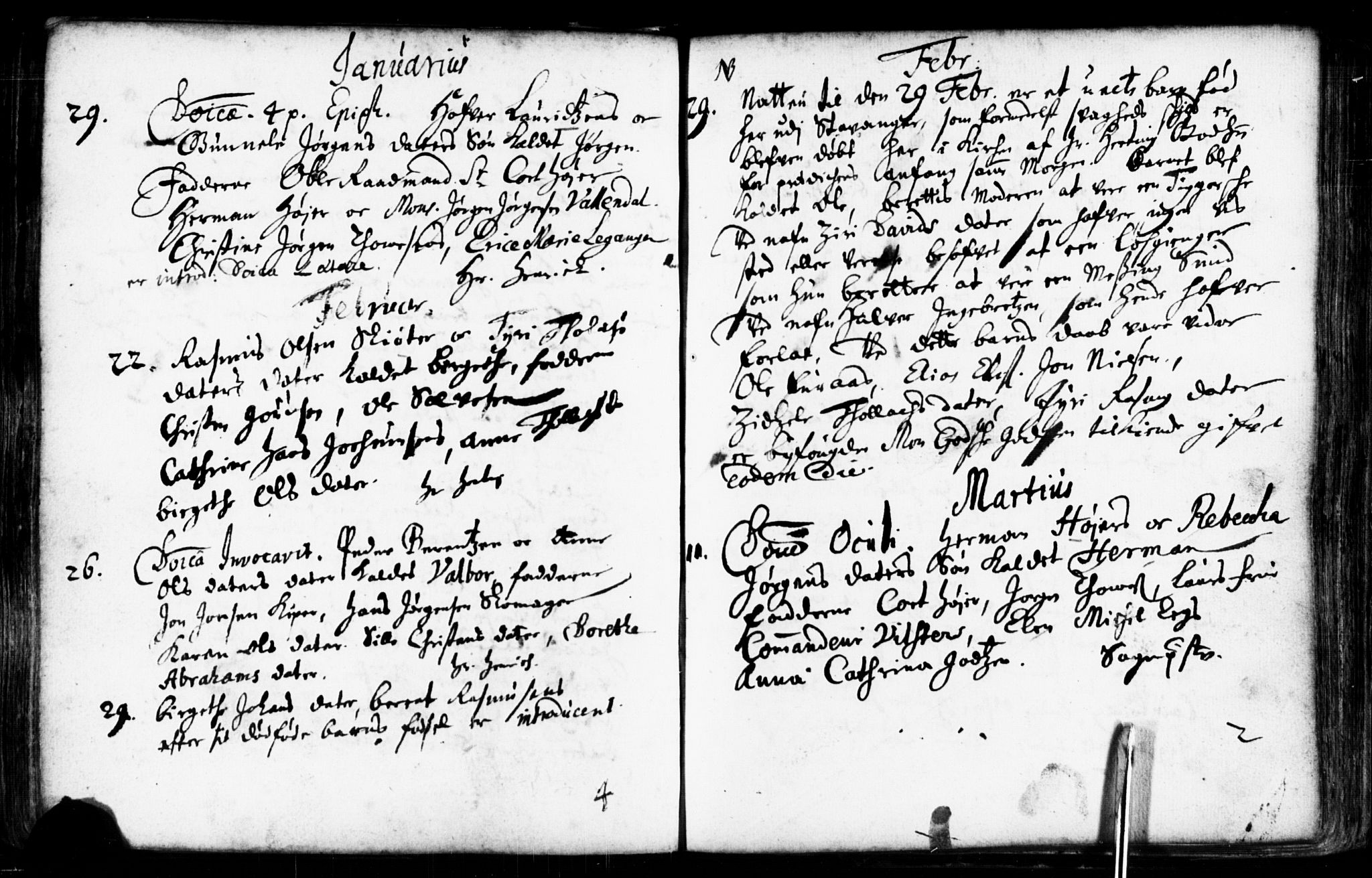 Domkirken sokneprestkontor, AV/SAST-A-101812/001/30/30BB/L0001: Parish register (copy) no. B 1, 1688-1714