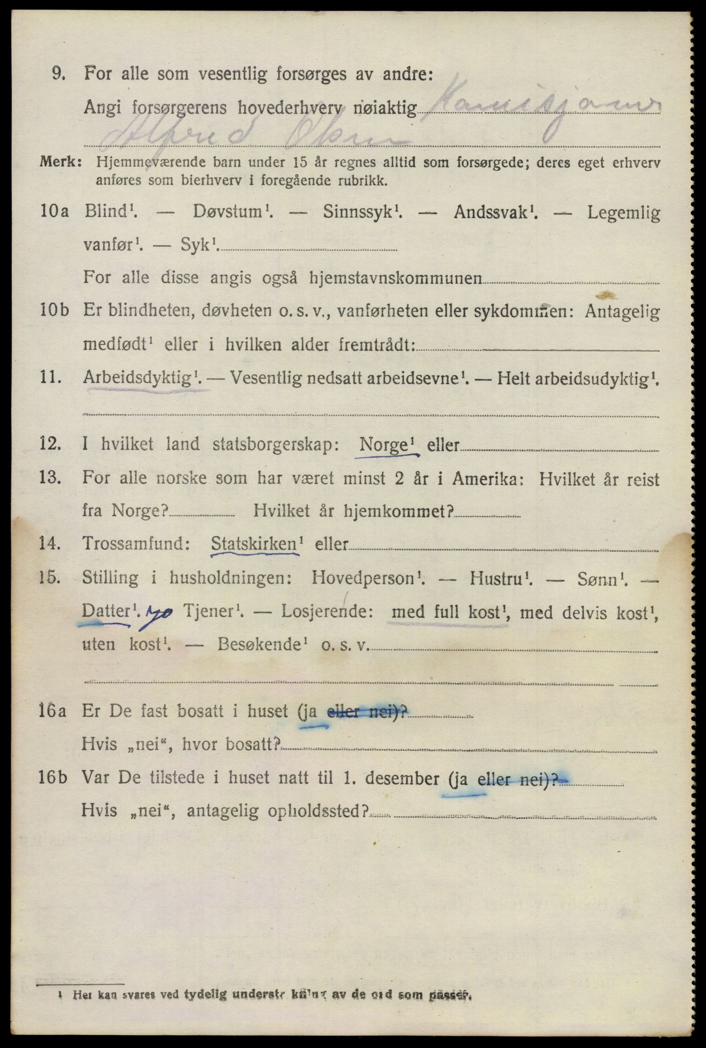 SAO, 1920 census for Rygge, 1920, p. 2298