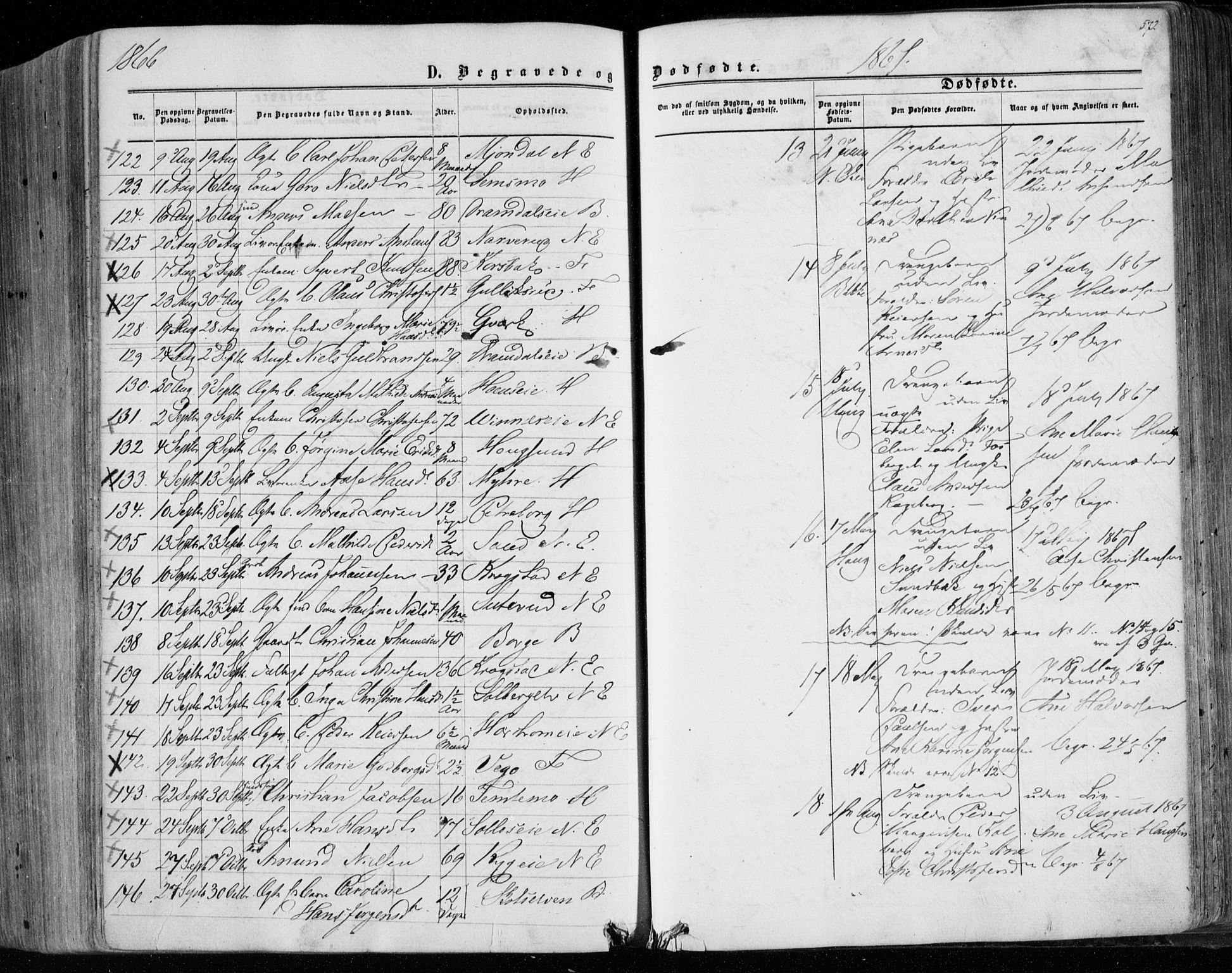 Eiker kirkebøker, SAKO/A-4/F/Fa/L0016: Parish register (official) no. I 16, 1860-1868, p. 572