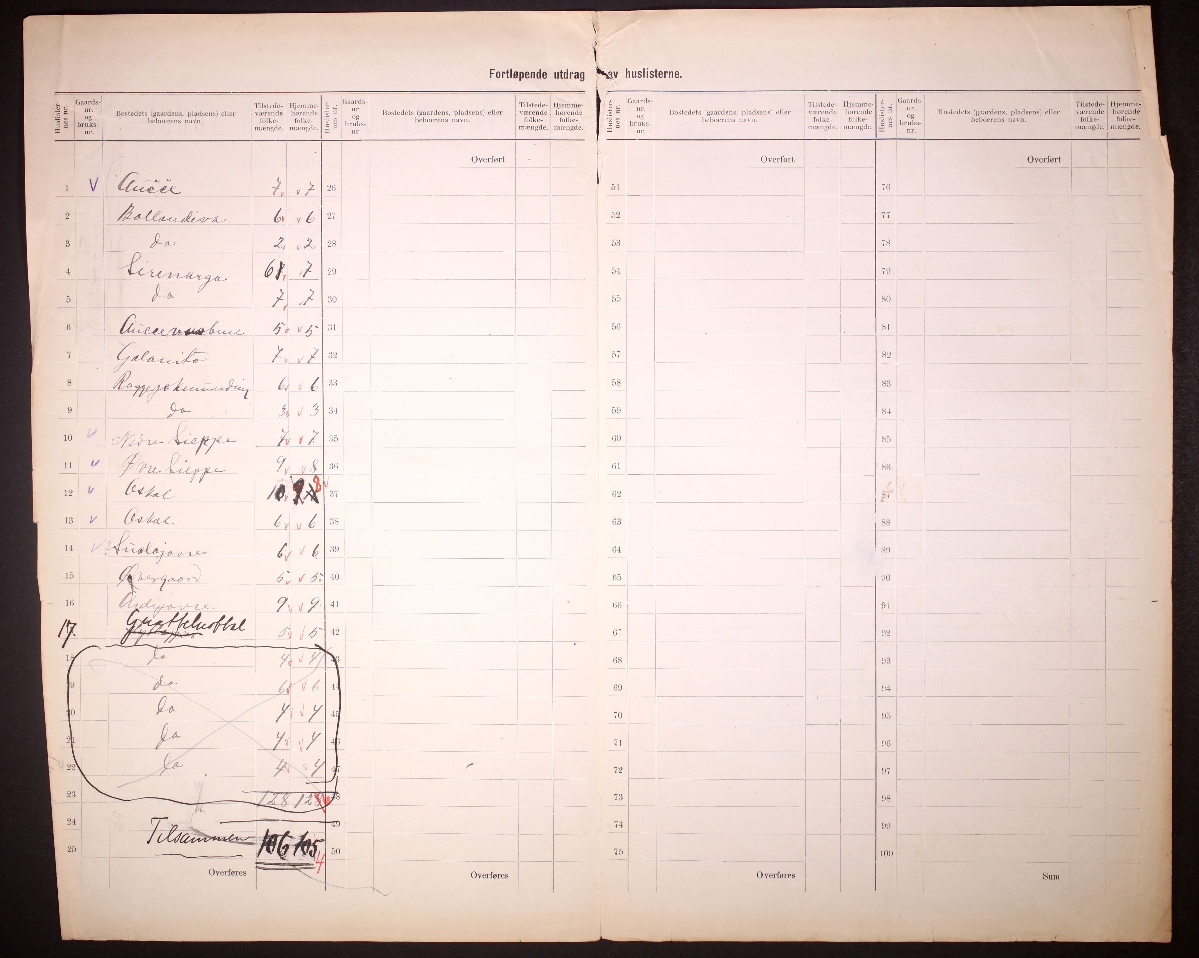 RA, 1910 census for Kautokeino, 1910, p. 11