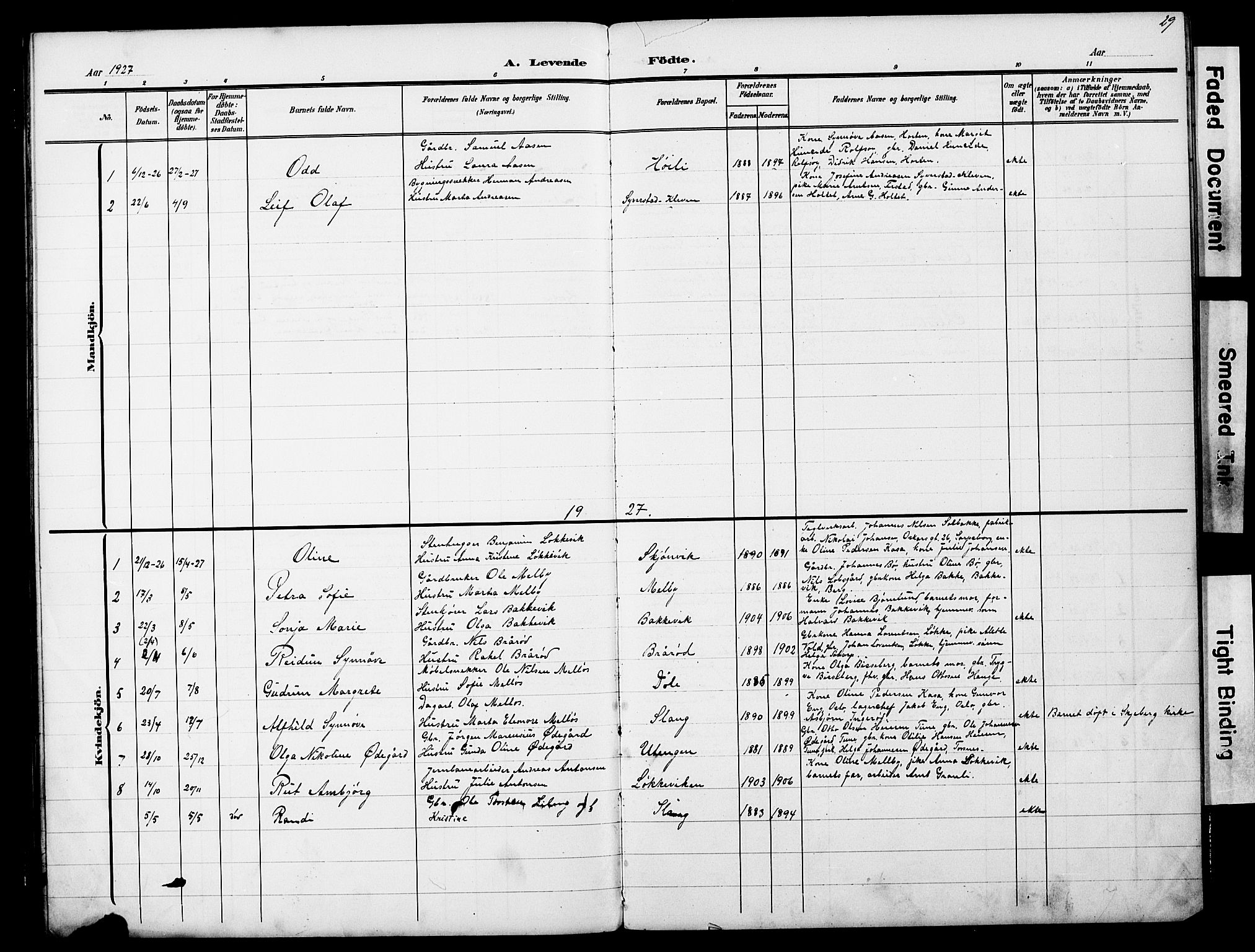 Skjeberg prestekontor Kirkebøker, SAO/A-10923/G/Ge/L0001: Parish register (copy) no. V 1, 1901-1931, p. 29