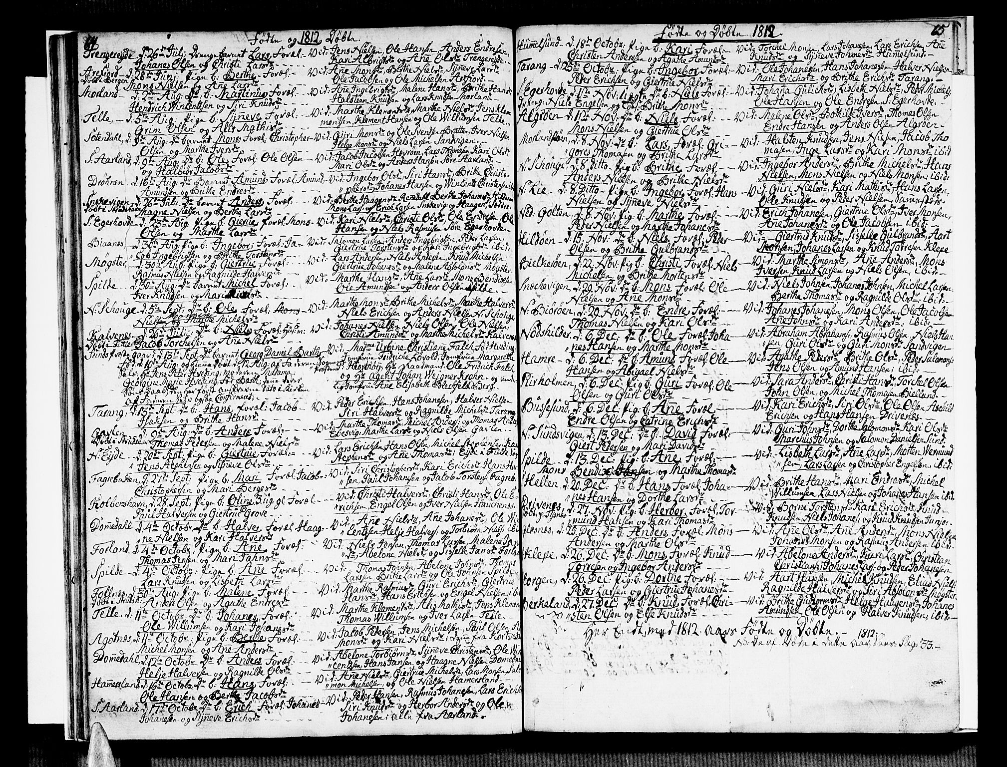 Sund sokneprestembete, SAB/A-99930: Parish register (official) no. A 10, 1804-1818, p. 64-65