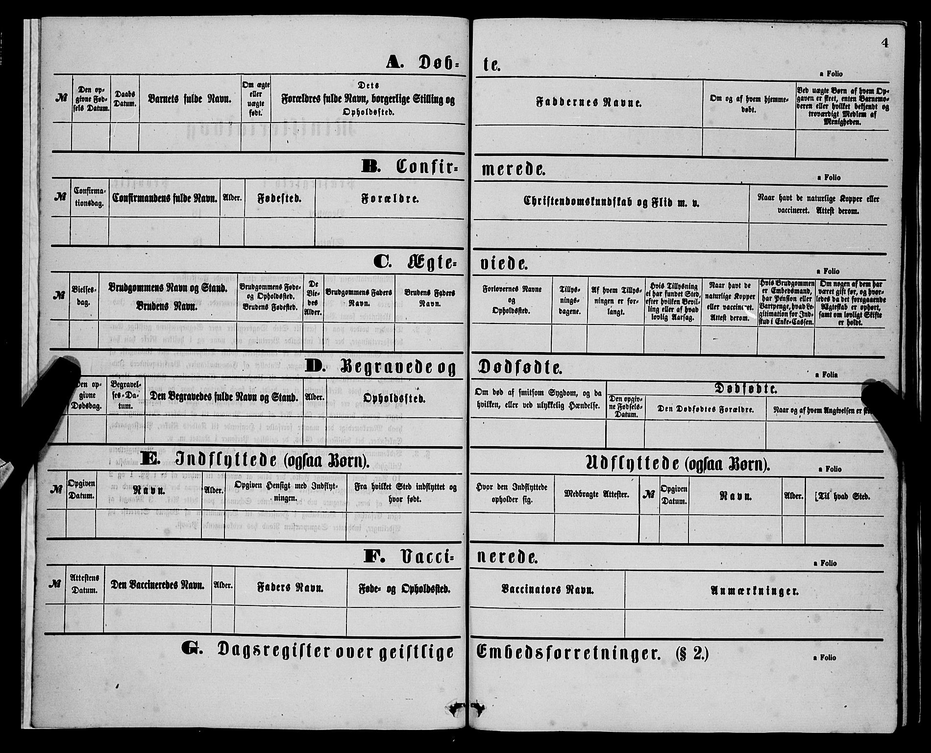 Askvoll sokneprestembete, AV/SAB-A-79501/H/Haa/Haaa/L0013: Parish register (official) no. A 13, 1865-1878, p. 4