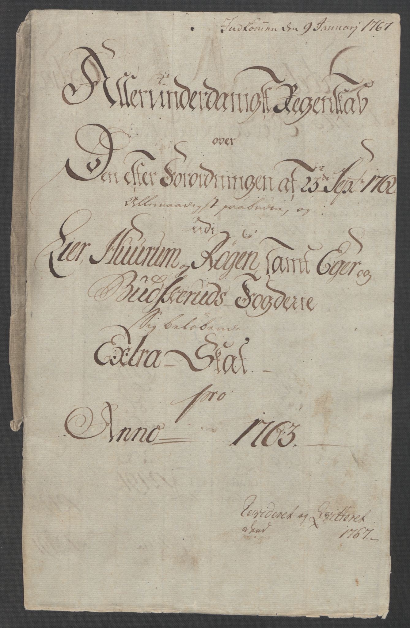 Rentekammeret inntil 1814, Reviderte regnskaper, Fogderegnskap, RA/EA-4092/R31/L1833: Ekstraskatten Hurum, Røyken, Eiker, Lier og Buskerud, 1762-1764, p. 52