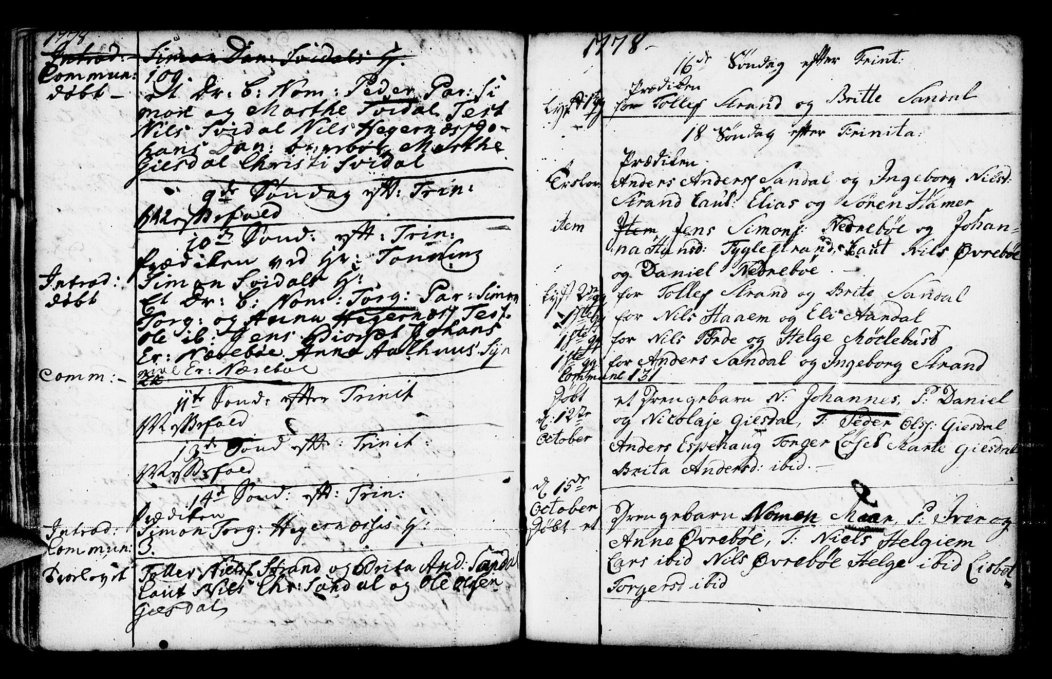 Jølster sokneprestembete, SAB/A-80701/H/Haa/Haaa/L0003: Parish register (official) no. A 3, 1748-1789, p. 164