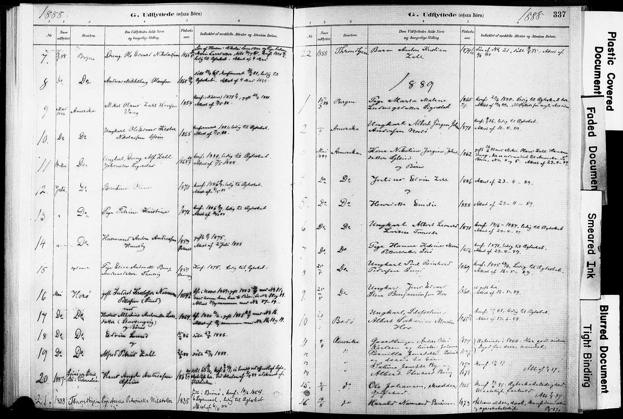 Ministerialprotokoller, klokkerbøker og fødselsregistre - Nordland, AV/SAT-A-1459/835/L0526: Parish register (official) no. 835A03II, 1881-1910, p. 337