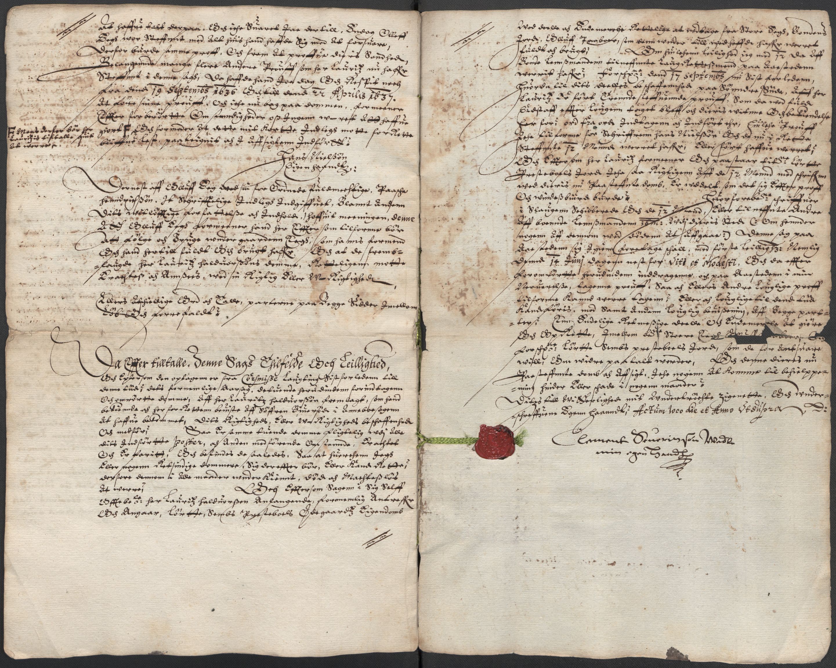 Riksarkivets diplomsamling, AV/RA-EA-5965/F15/L0024: Prestearkiv - Vestfold, 1619-1681, p. 85