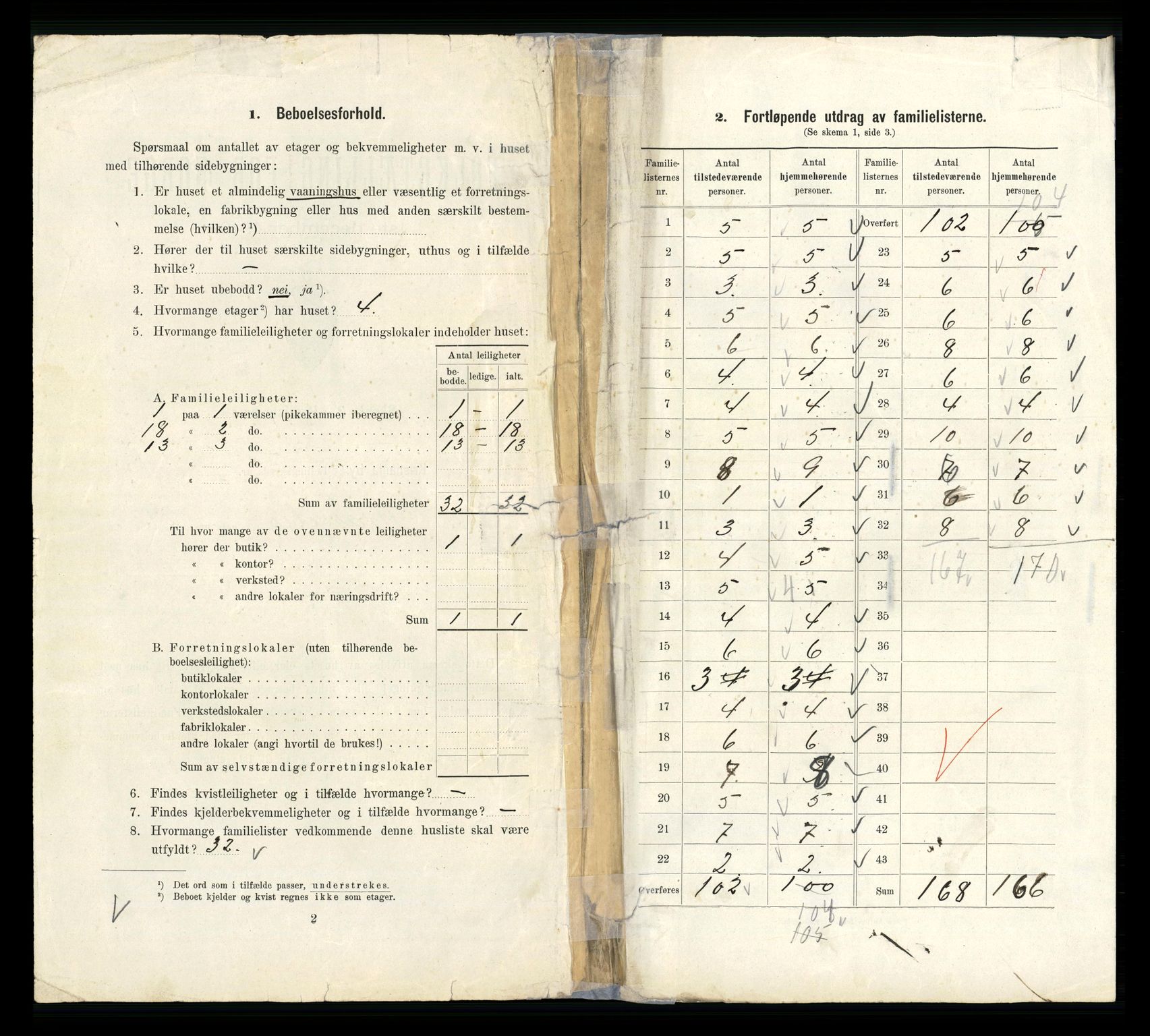 RA, 1910 census for Kristiania, 1910, p. 63174