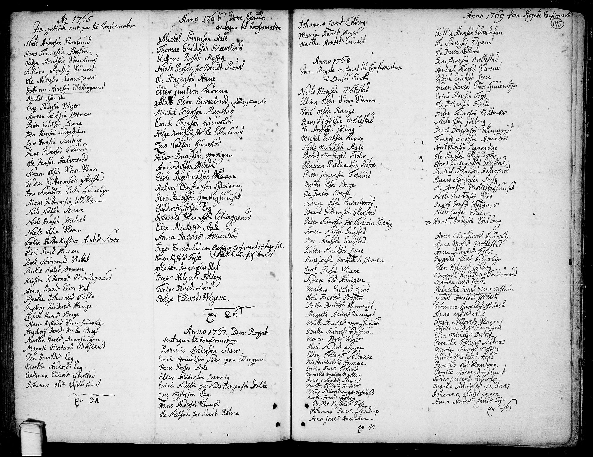 Onsøy prestekontor Kirkebøker, AV/SAO-A-10914/F/Fa/L0001: Parish register (official) no. I 1, 1733-1814, p. 195