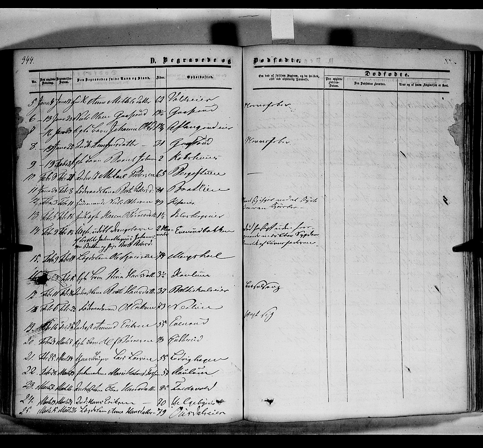 Nes prestekontor, Hedmark, SAH/PREST-020/K/Ka/L0004: Parish register (official) no. 4, 1852-1886, p. 344