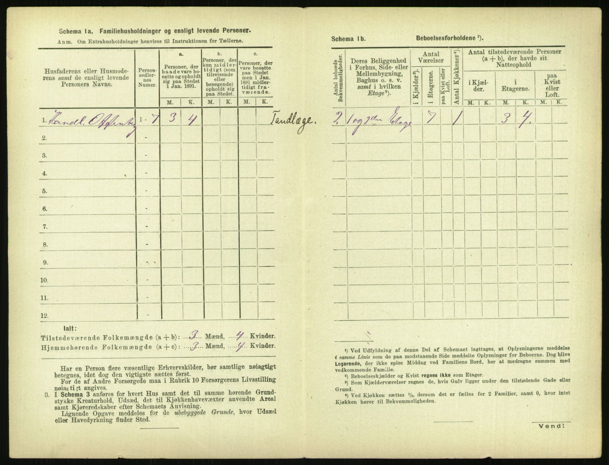 RA, 1891 census for 0806 Skien, 1891, p. 1561