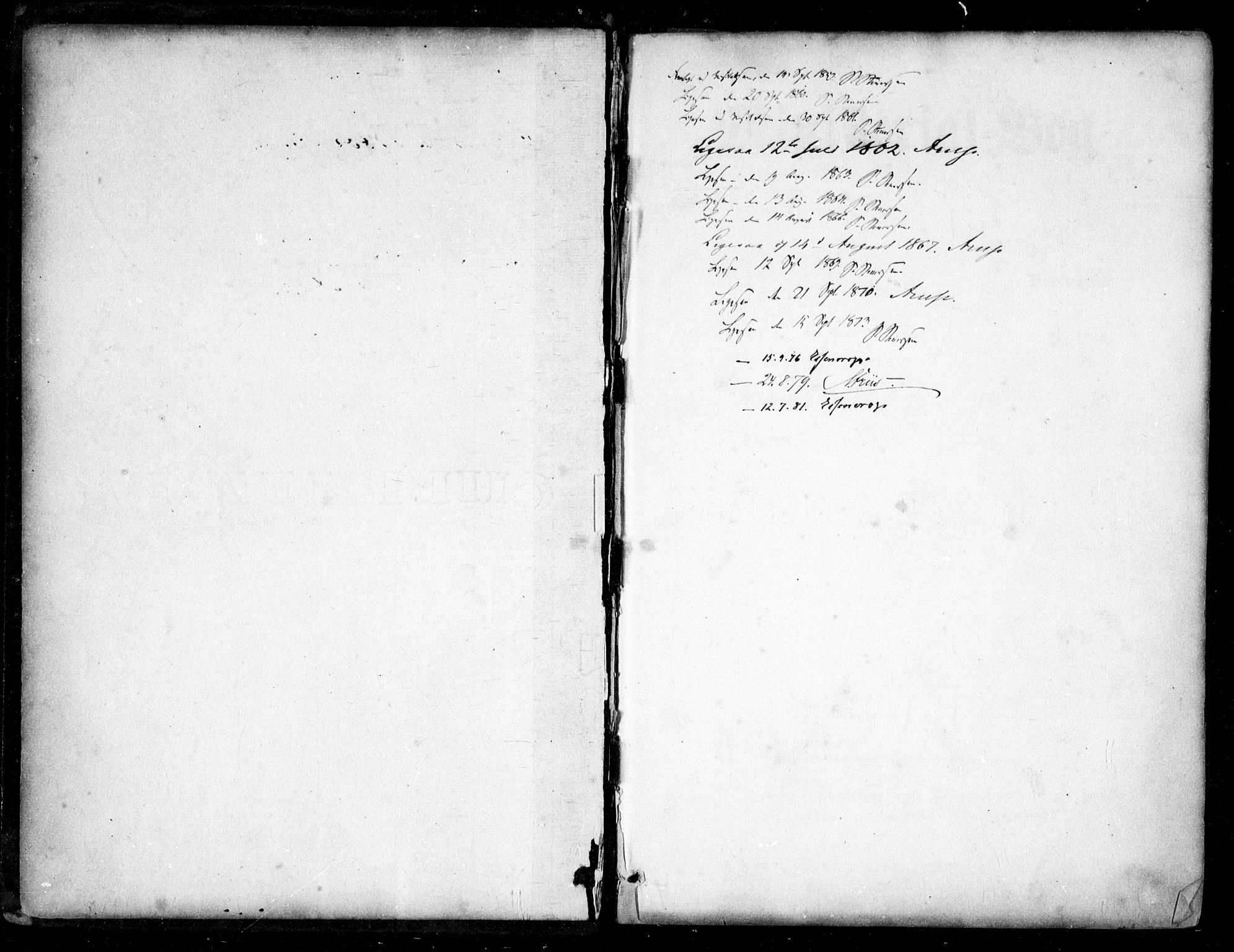 Nes prestekontor Kirkebøker, SAO/A-10410/F/Fc/L0001: Parish register (official) no. III 1, 1859-1882