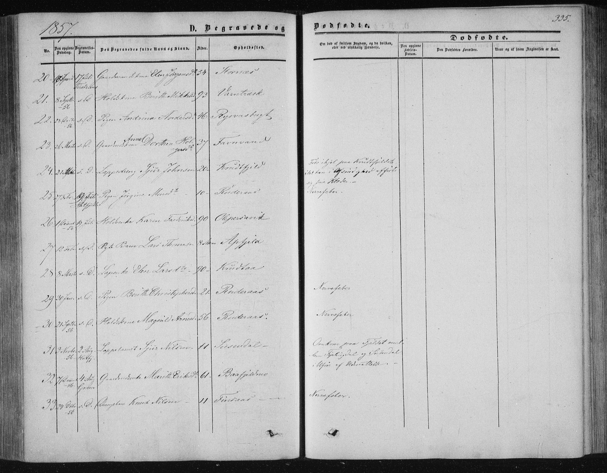 Ministerialprotokoller, klokkerbøker og fødselsregistre - Nordland, AV/SAT-A-1459/820/L0293: Parish register (official) no. 820A14, 1855-1865, p. 335