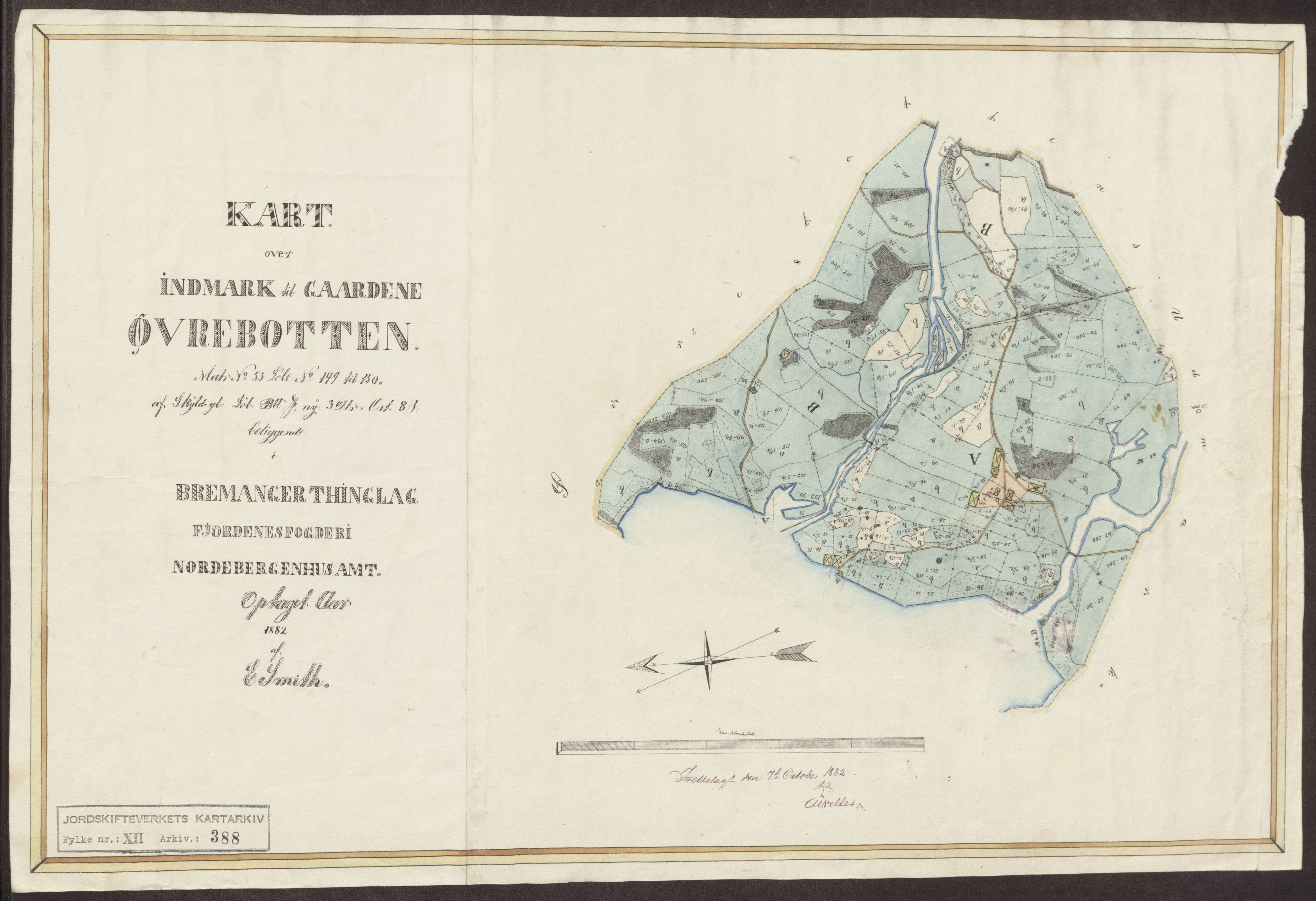 Jordskifteverkets kartarkiv, RA/S-3929/T, 1859-1988, p. 496