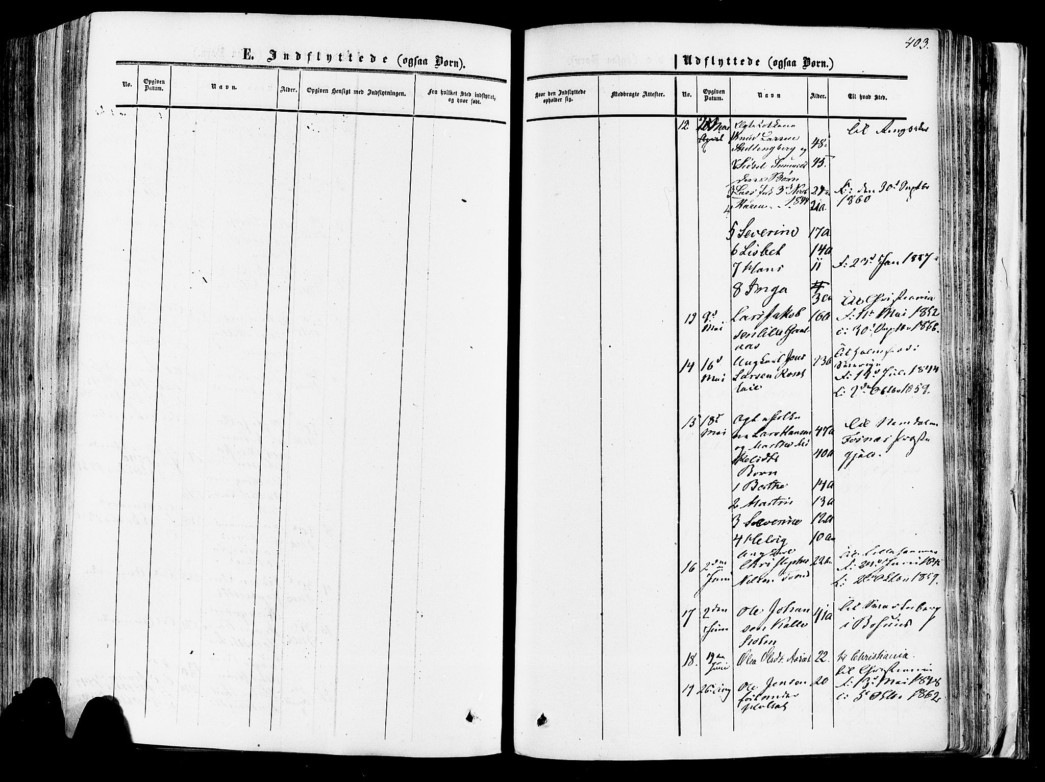 Vang prestekontor, Hedmark, SAH/PREST-008/H/Ha/Haa/L0013: Parish register (official) no. 13, 1855-1879, p. 403