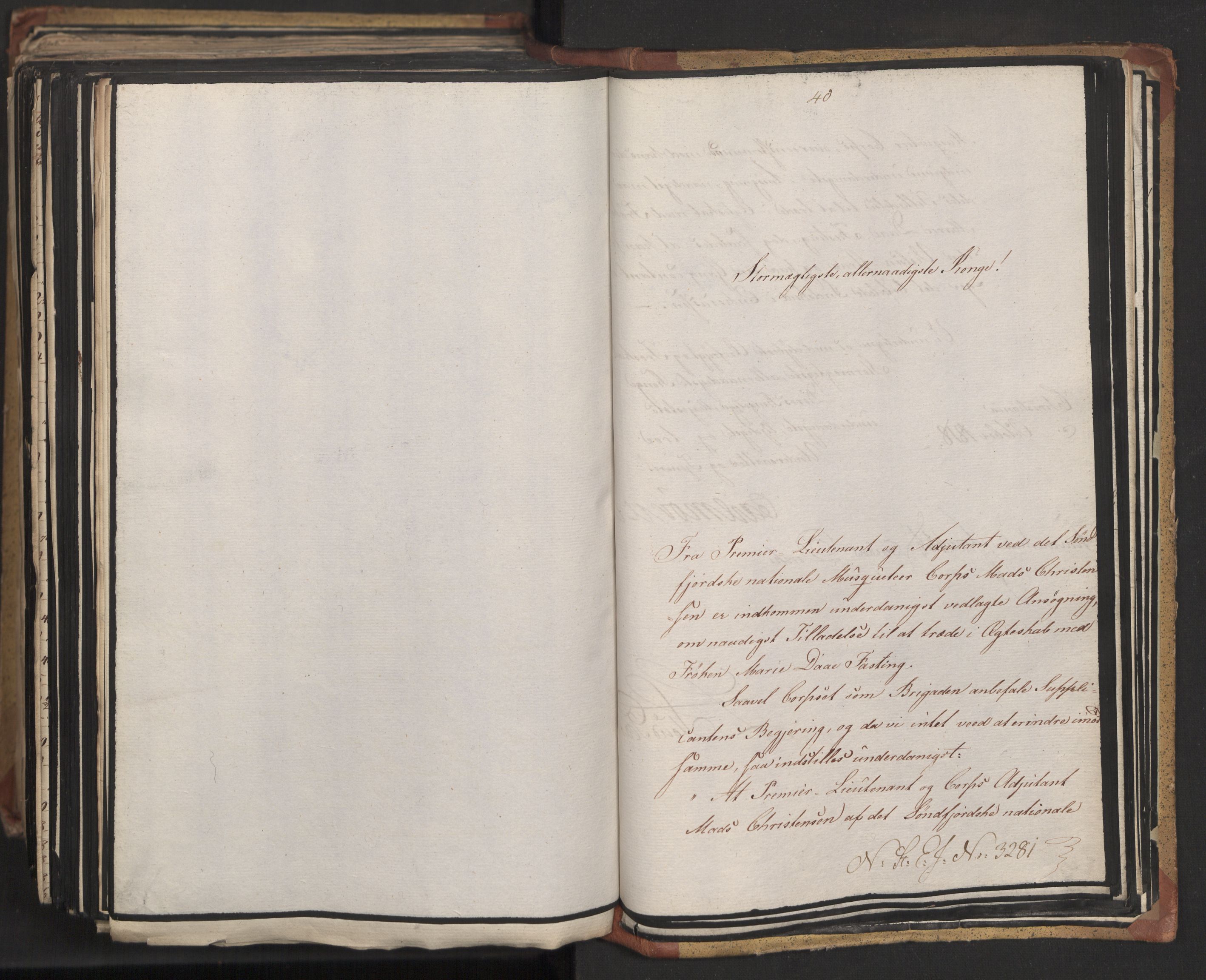 Statsrådsavdelingen i Stockholm, RA/S-1003/D/Da/L0015: Regjeringsinnstillinger nr. 3058-3300, 1818, p. 543