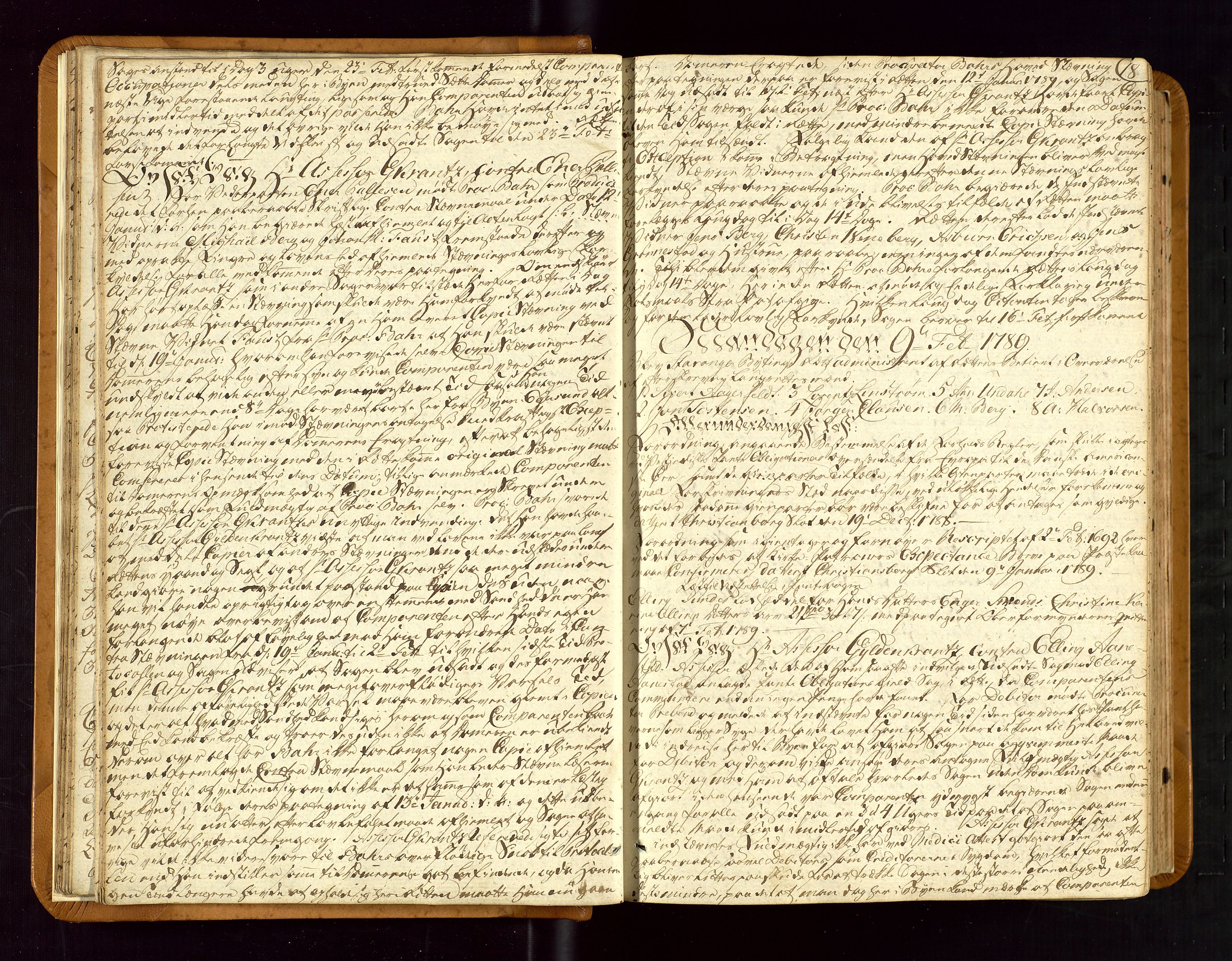 Stavanger byfogd, AV/SAST-A-101408/001/3/30/30BA/L0047: Bytingprotkoll, 1788-1798, p. 17b-18a
