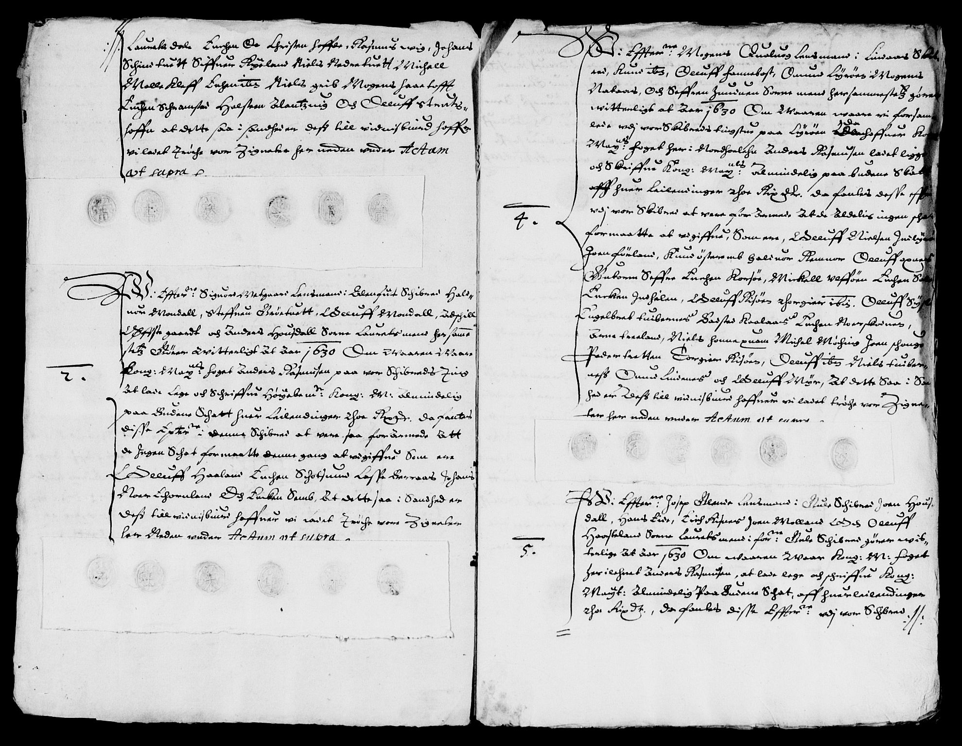 Rentekammeret inntil 1814, Reviderte regnskaper, Lensregnskaper, AV/RA-EA-5023/R/Rb/Rbt/L0053: Bergenhus len, 1629-1630