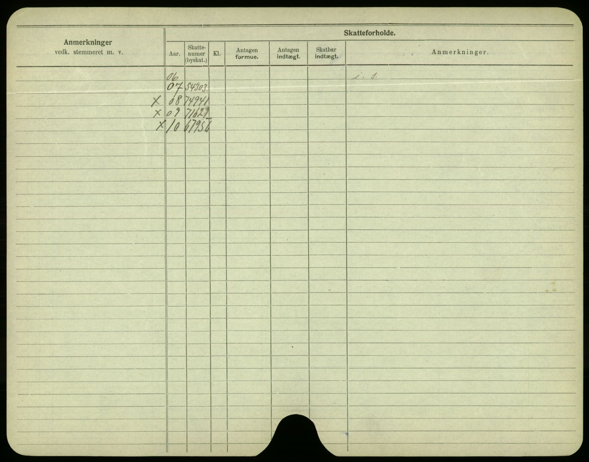 Oslo folkeregister, Registerkort, AV/SAO-A-11715/F/Fa/Fac/L0004: Menn, 1906-1914, p. 128b