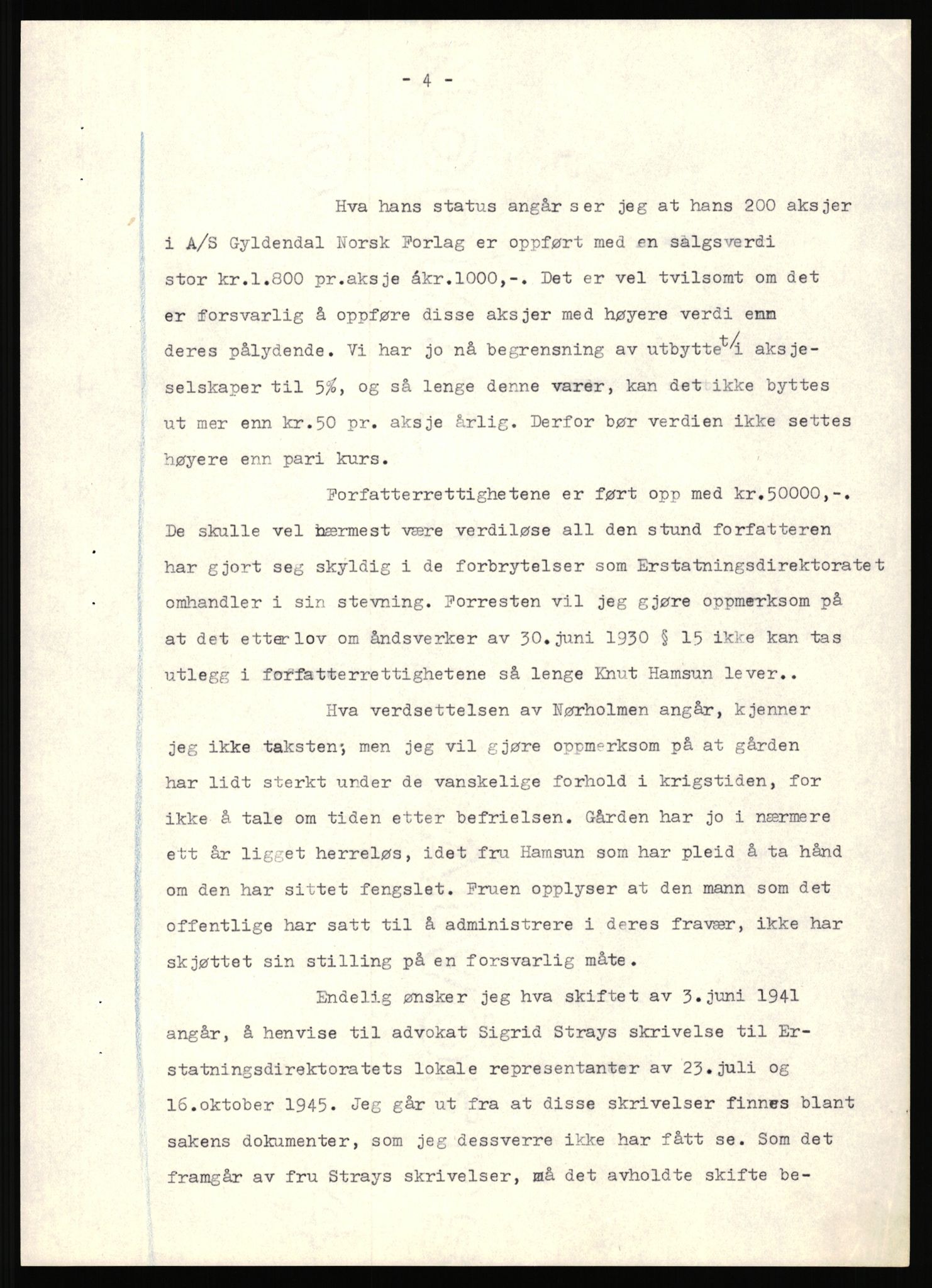 Landssvikarkivet, Arendal politikammer, AV/RA-S-3138-25/D/Dc, 1945-1951, p. 623