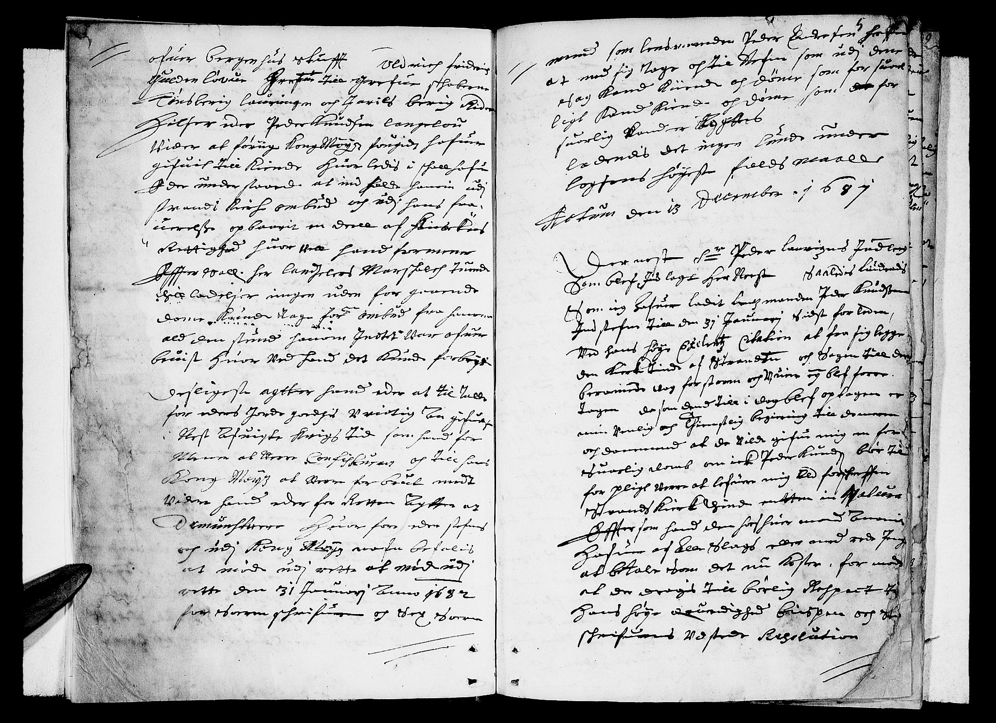 Sunnmøre sorenskriveri, AV/SAT-A-0005/1/1A/L0012: Tingbok 11, 1682, p. 4b-5a